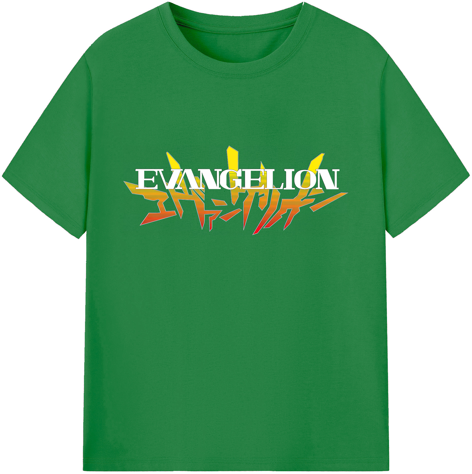 （画像用） EVA 新世紀エヴァンゲリオン 綿100％ メンズ半袖Tシャツ｜肌触りやわらか＆通気性
