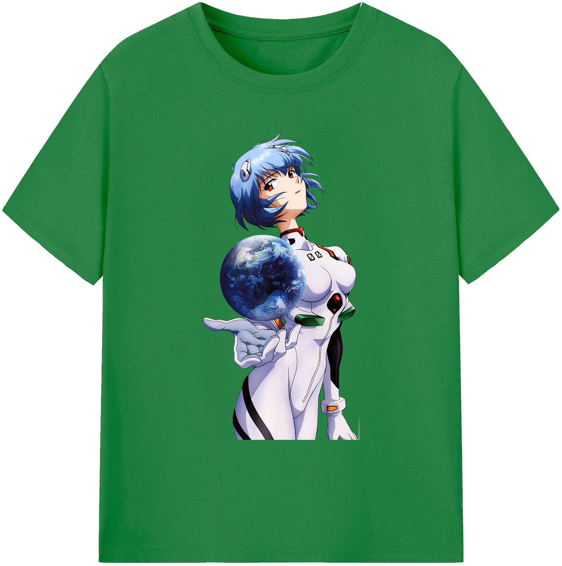 （画像用） EVA 新世紀エヴァンゲリオン 綿100％ メンズ半袖Tシャツ｜肌触りやわらか＆通気性