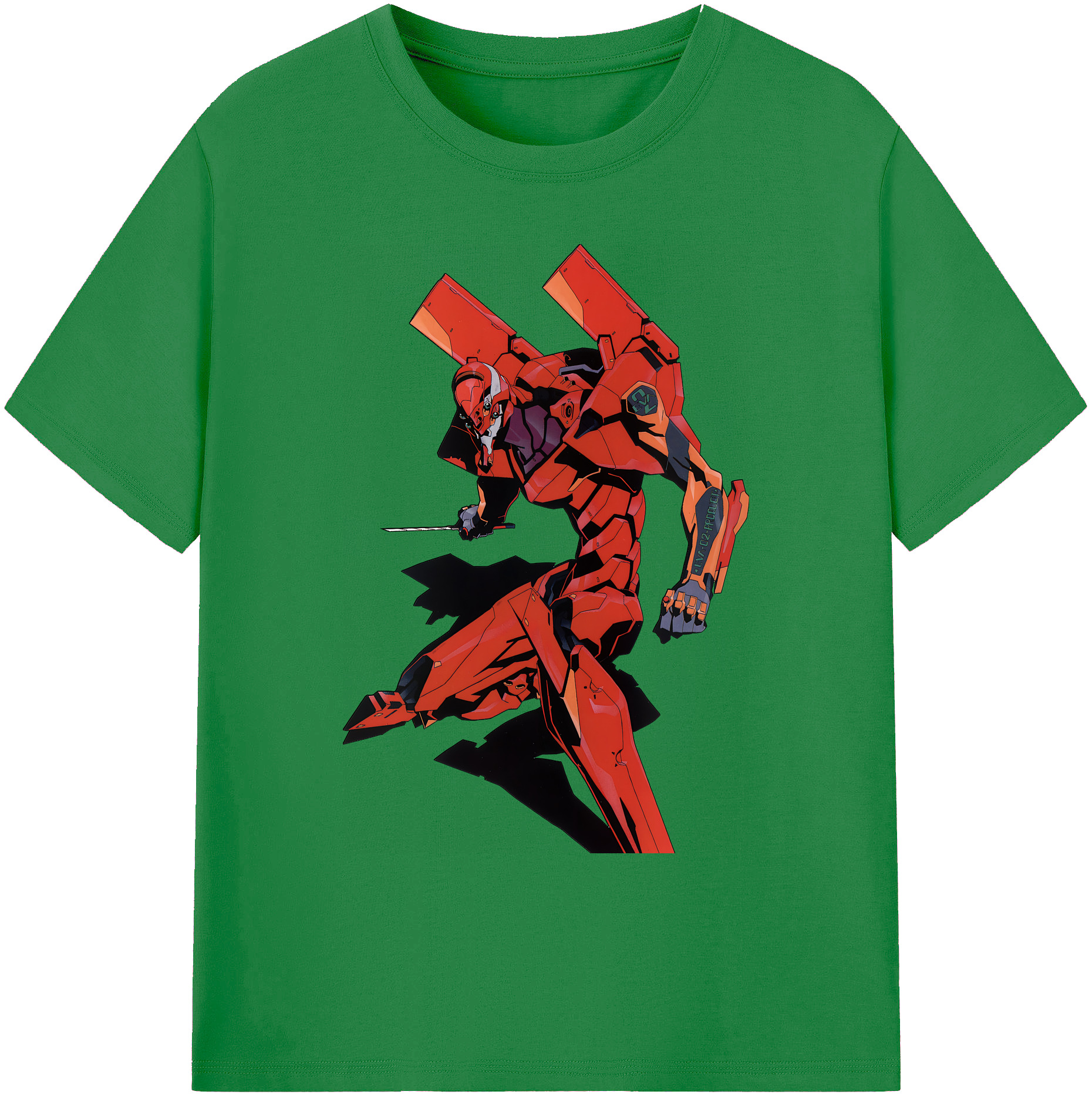 （画像用） EVA 新世紀エヴァンゲリオン 綿100％ メンズ半袖Tシャツ｜肌触りやわらか＆通気性