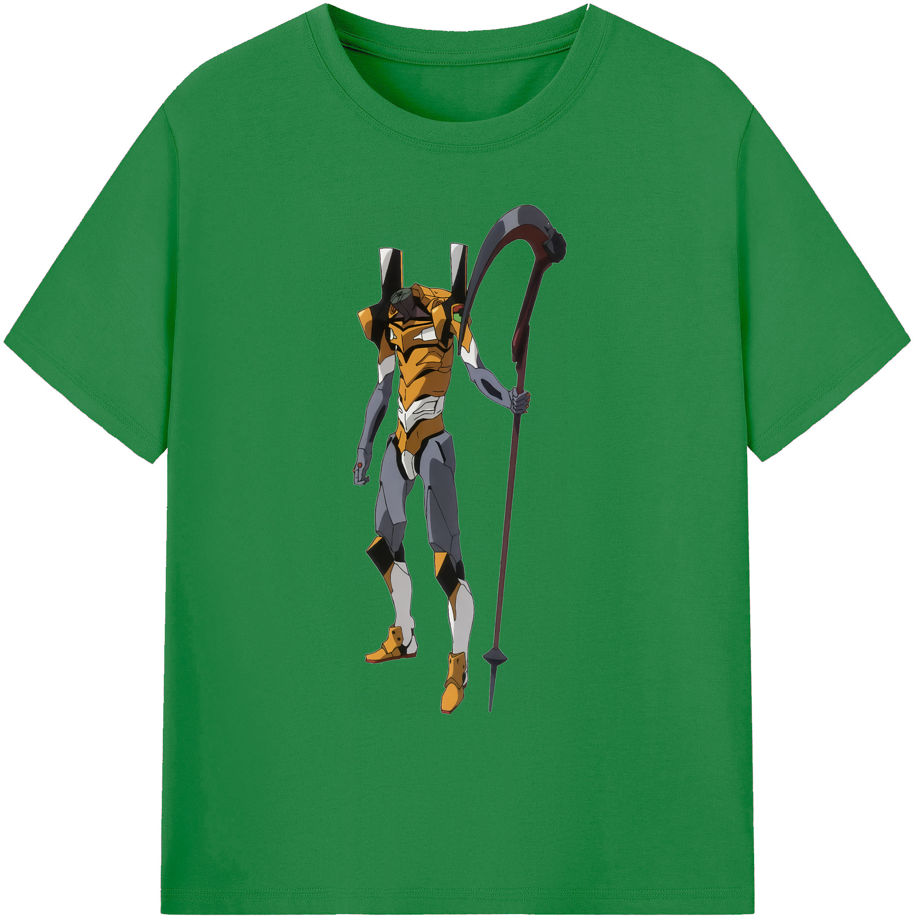 （画像用） EVA 新世紀エヴァンゲリオン 綿100％ メンズ半袖Tシャツ｜肌触りやわらか＆通気性