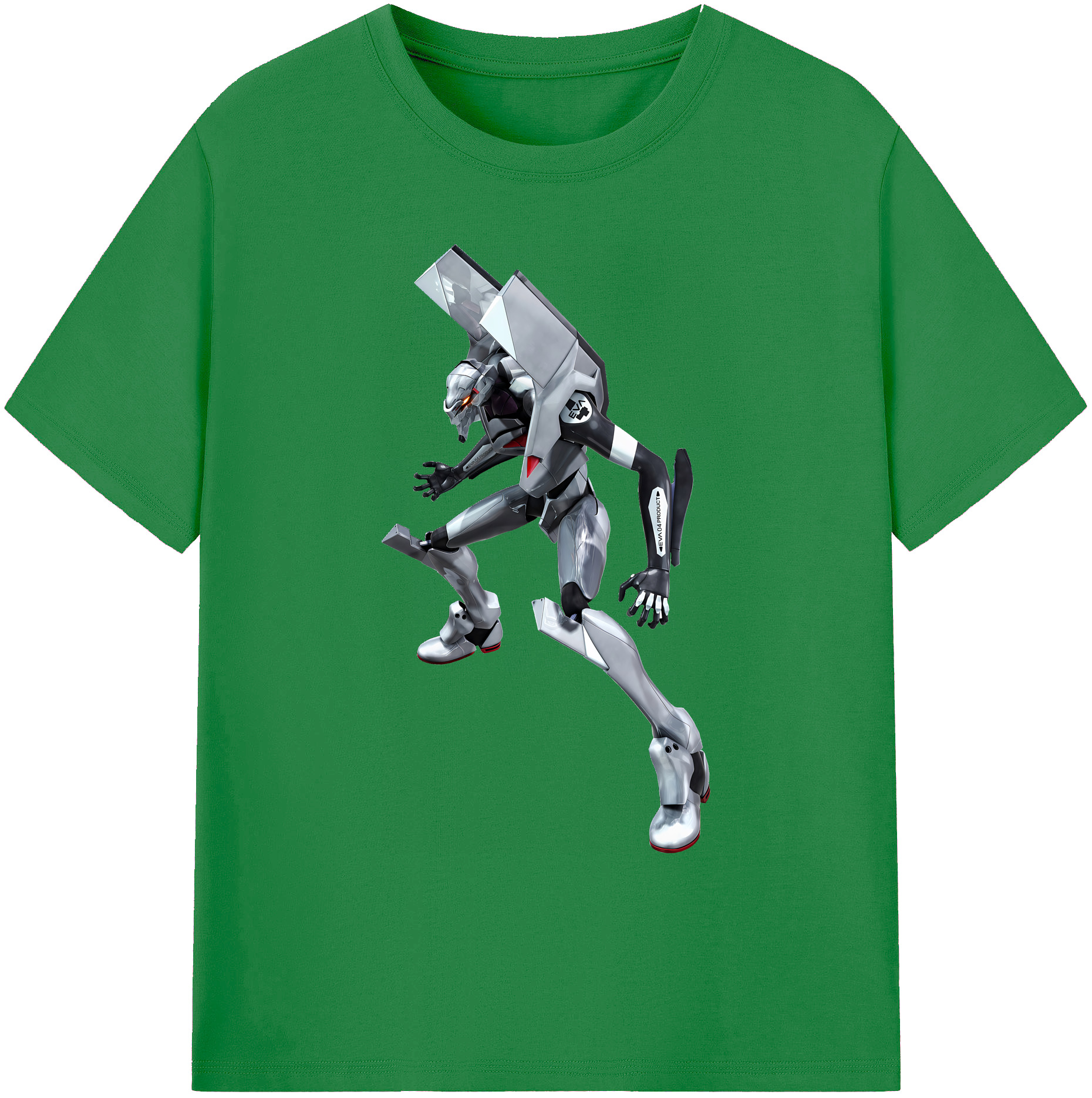 （画像用） EVA 新世紀エヴァンゲリオン 綿100％ メンズ半袖Tシャツ｜肌触りやわらか＆通気性