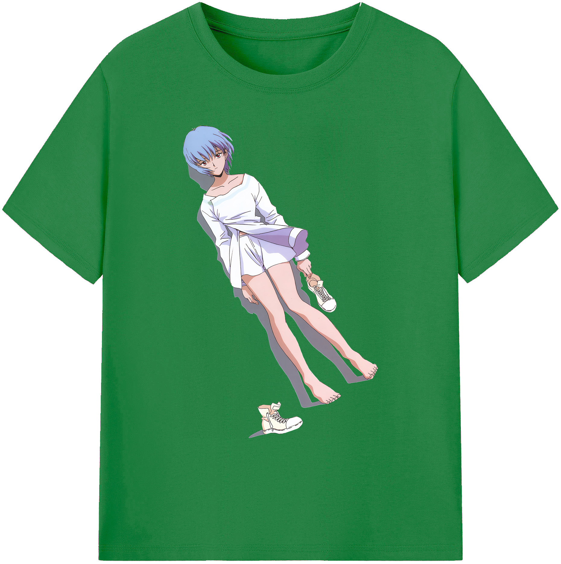 （画像用） EVA 新世紀エヴァンゲリオン 綿100％ メンズ半袖Tシャツ｜肌触りやわらか＆通気性