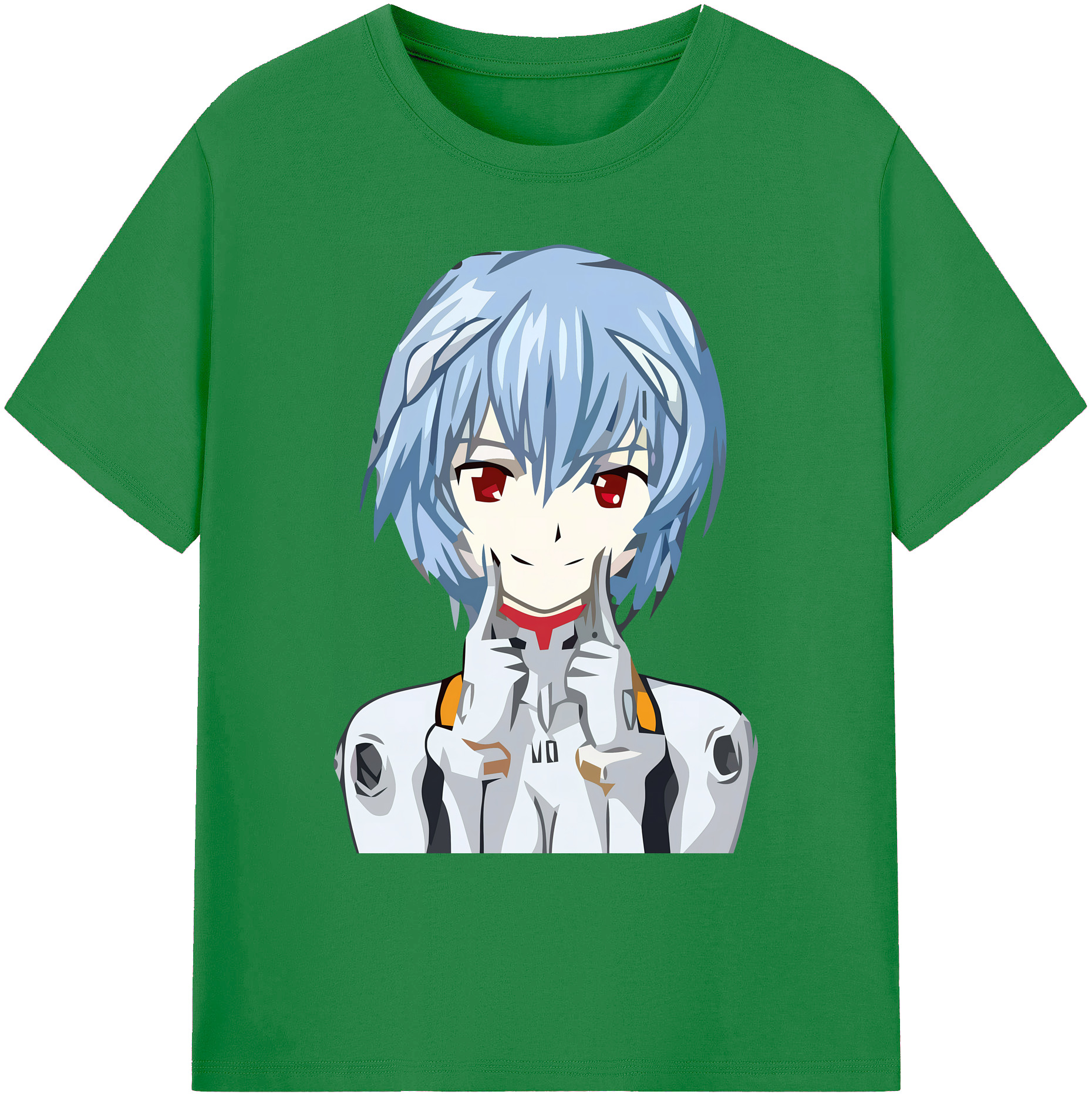 （画像用） EVA 新世紀エヴァンゲリオン 綿100％ メンズ半袖Tシャツ｜肌触りやわらか＆通気性