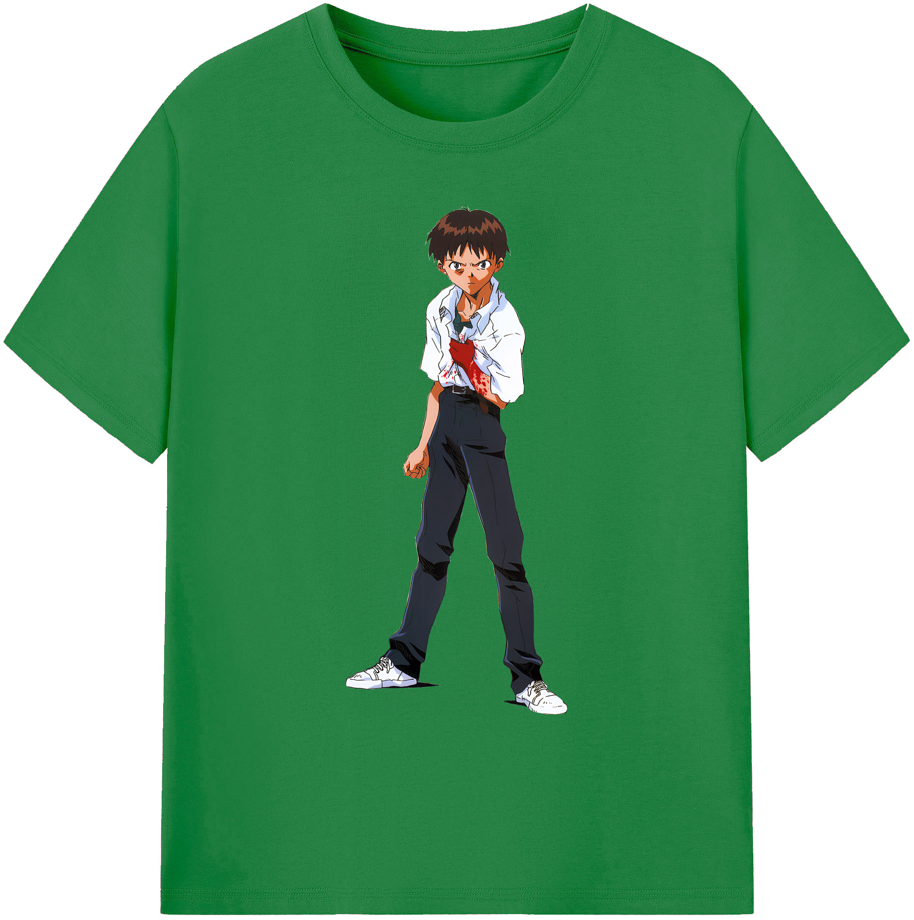 （画像用） EVA 新世紀エヴァンゲリオン 綿100％ メンズ半袖Tシャツ｜肌触りやわらか＆通気性