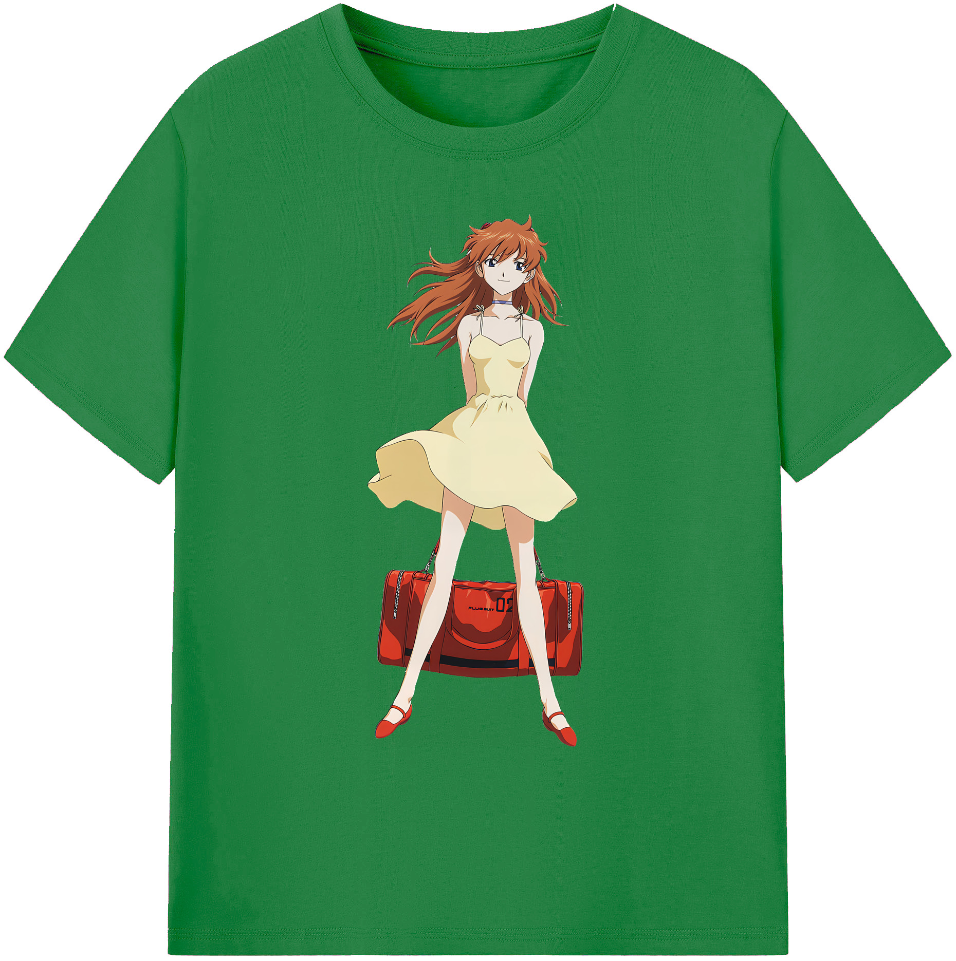 （画像用） EVA 新世紀エヴァンゲリオン 綿100％ メンズ半袖Tシャツ｜肌触りやわらか＆通気性