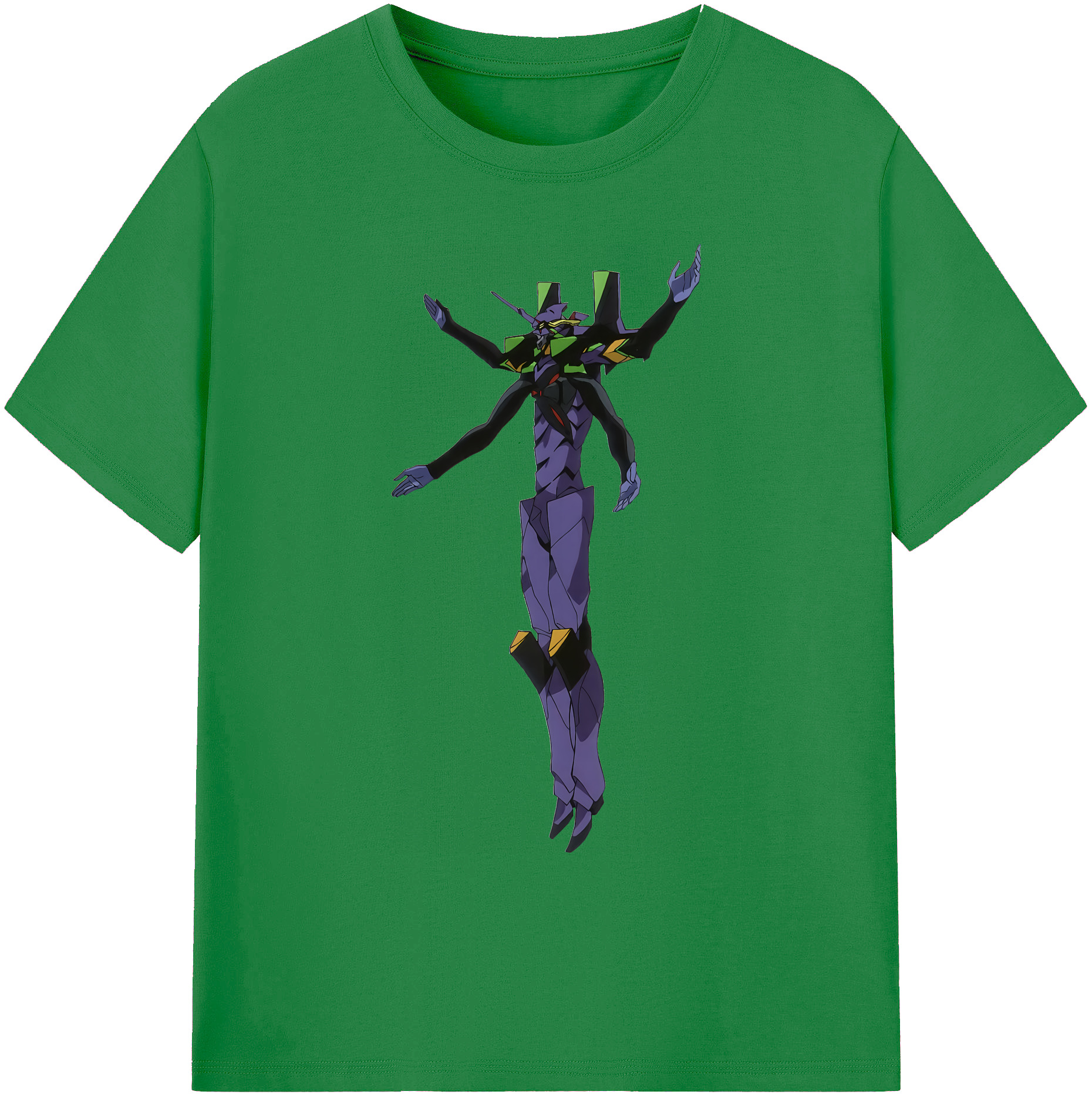 （画像用） EVA 新世紀エヴァンゲリオン 綿100％ メンズ半袖Tシャツ｜肌触りやわらか＆通気性