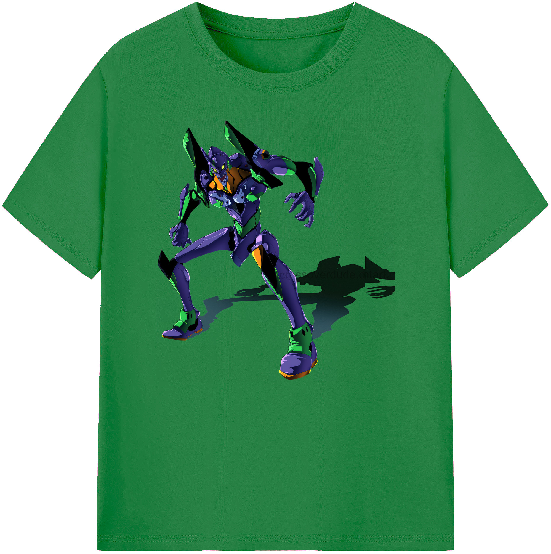 （画像用） EVA 新世紀エヴァンゲリオン 綿100％ メンズ半袖Tシャツ｜肌触りやわらか＆通気性