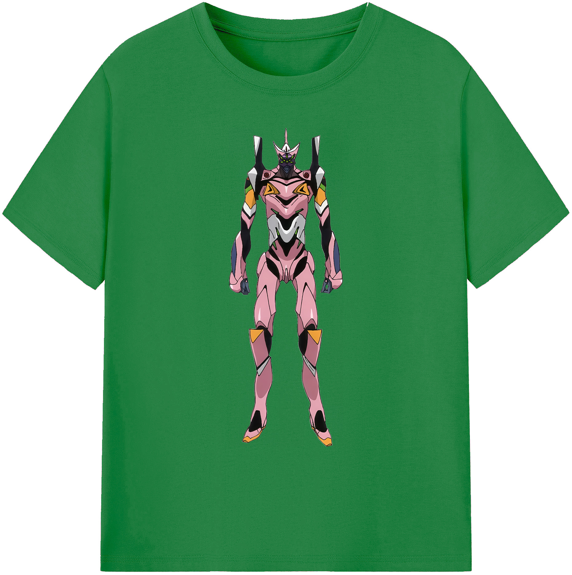 （画像用） EVA 新世紀エヴァンゲリオン 綿100％ メンズ半袖Tシャツ｜肌触りやわらか＆通気性
