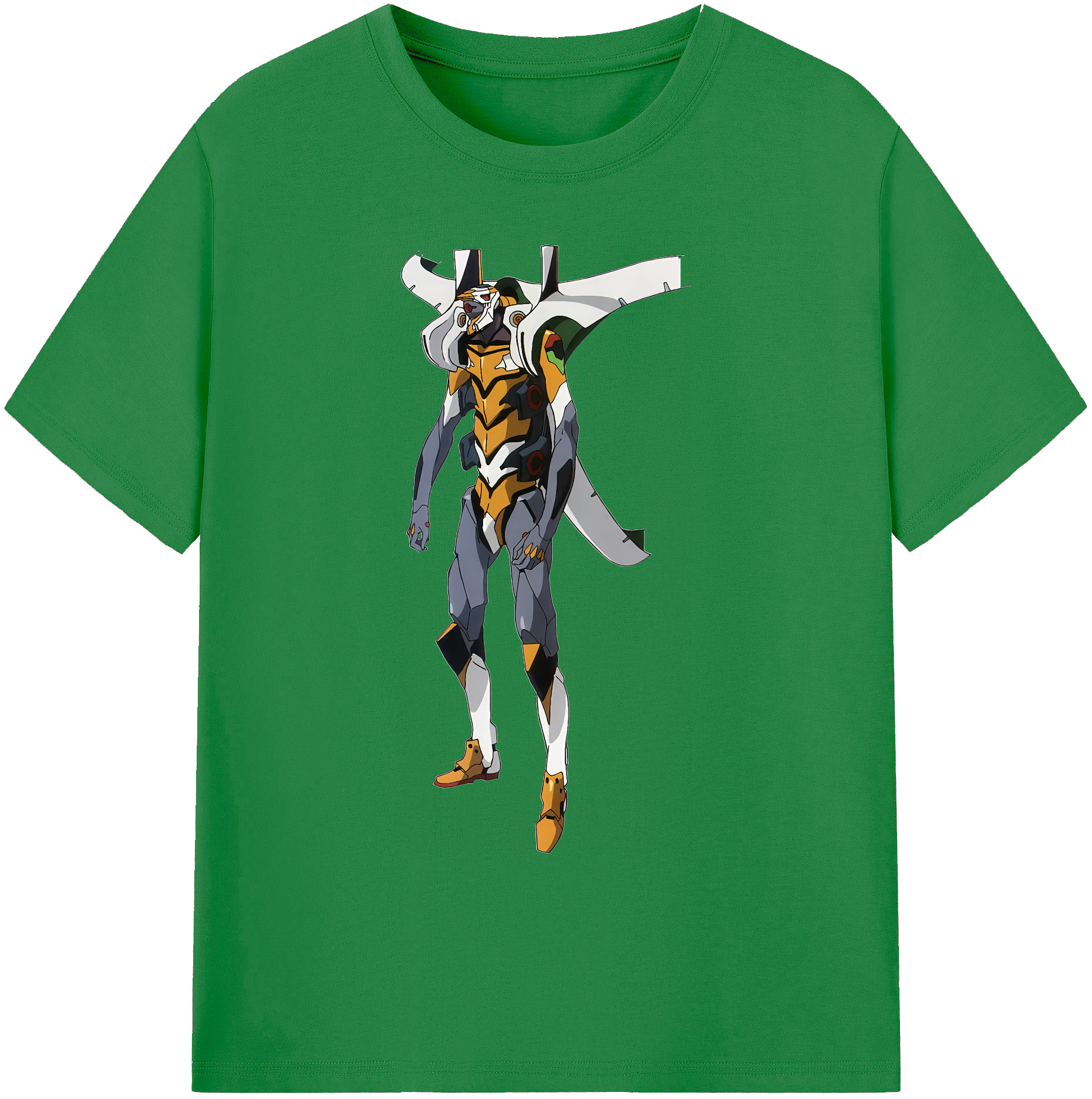 （画像用） EVA 新世紀エヴァンゲリオン 綿100％ メンズ半袖Tシャツ｜肌触りやわらか＆通気性