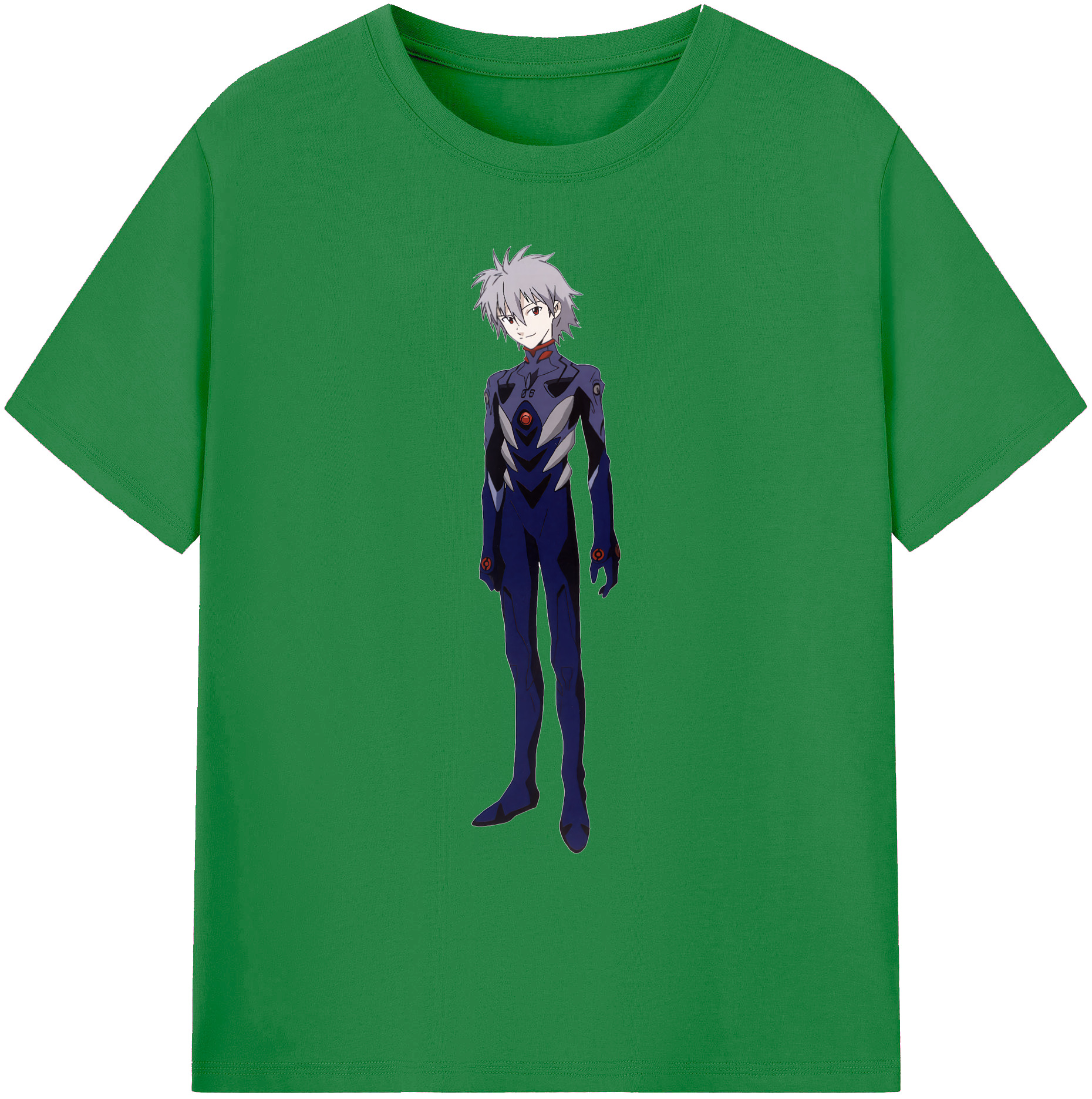 （画像用） EVA 新世紀エヴァンゲリオン 綿100％ メンズ半袖Tシャツ｜肌触りやわらか＆通気性