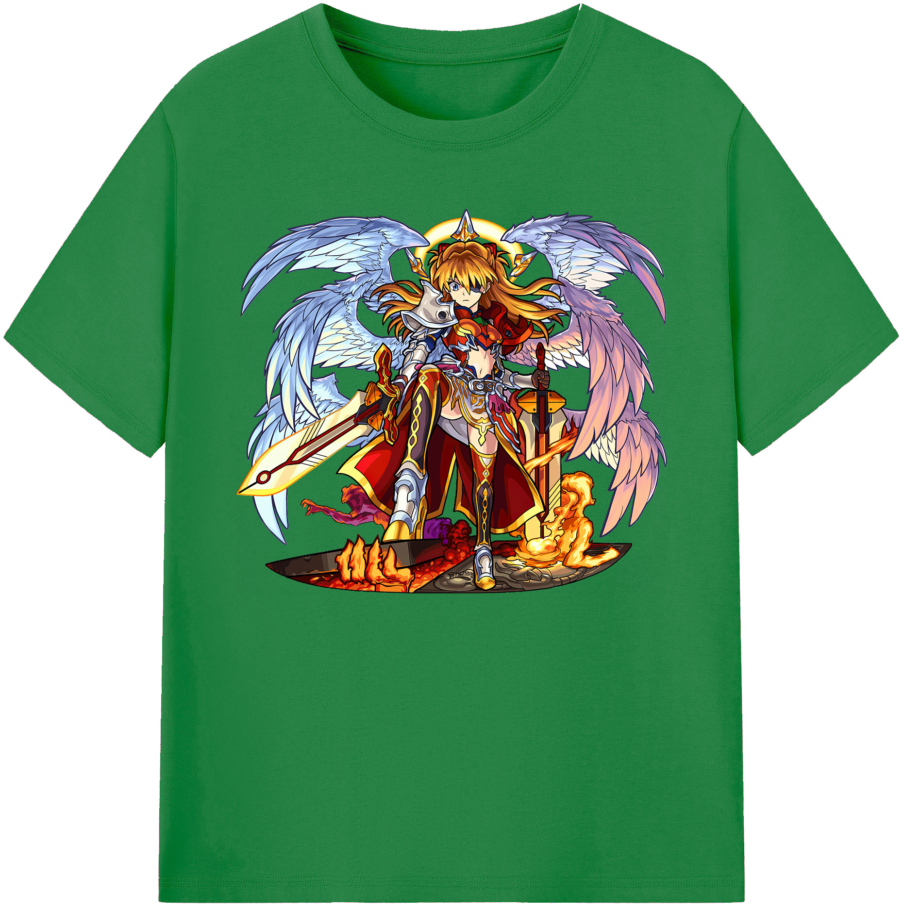 （画像用） EVA 新世紀エヴァンゲリオン 綿100％ メンズ半袖Tシャツ｜肌触りやわらか＆通気性