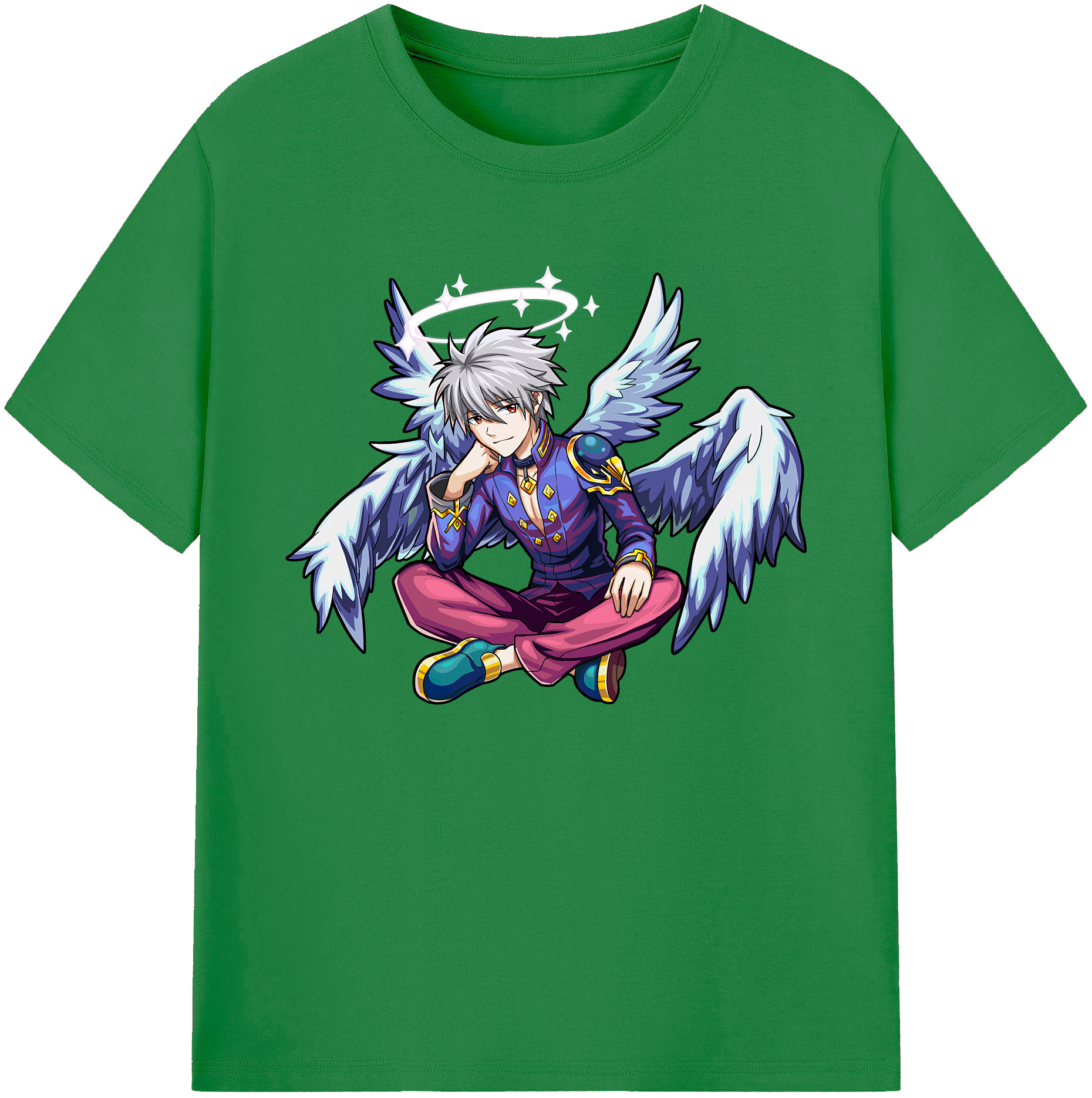 （画像用） EVA 新世紀エヴァンゲリオン 綿100％ メンズ半袖Tシャツ｜肌触りやわらか＆通気性