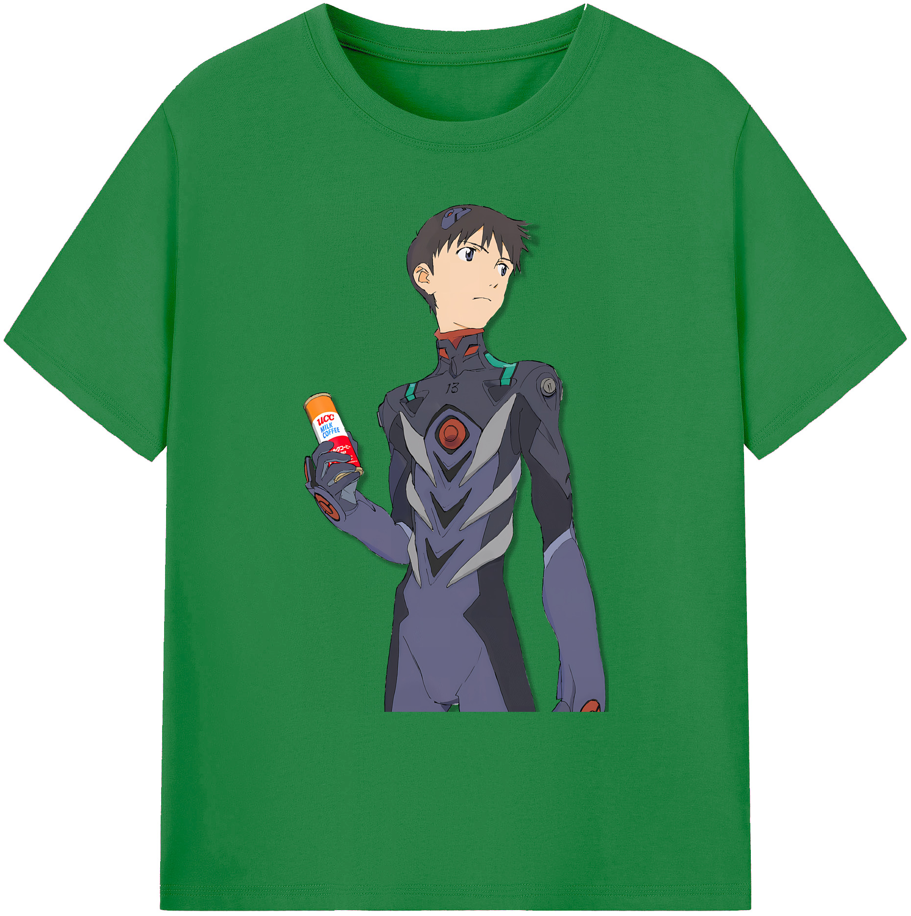 （画像用） EVA 新世紀エヴァンゲリオン 綿100％ メンズ半袖Tシャツ｜肌触りやわらか＆通気性