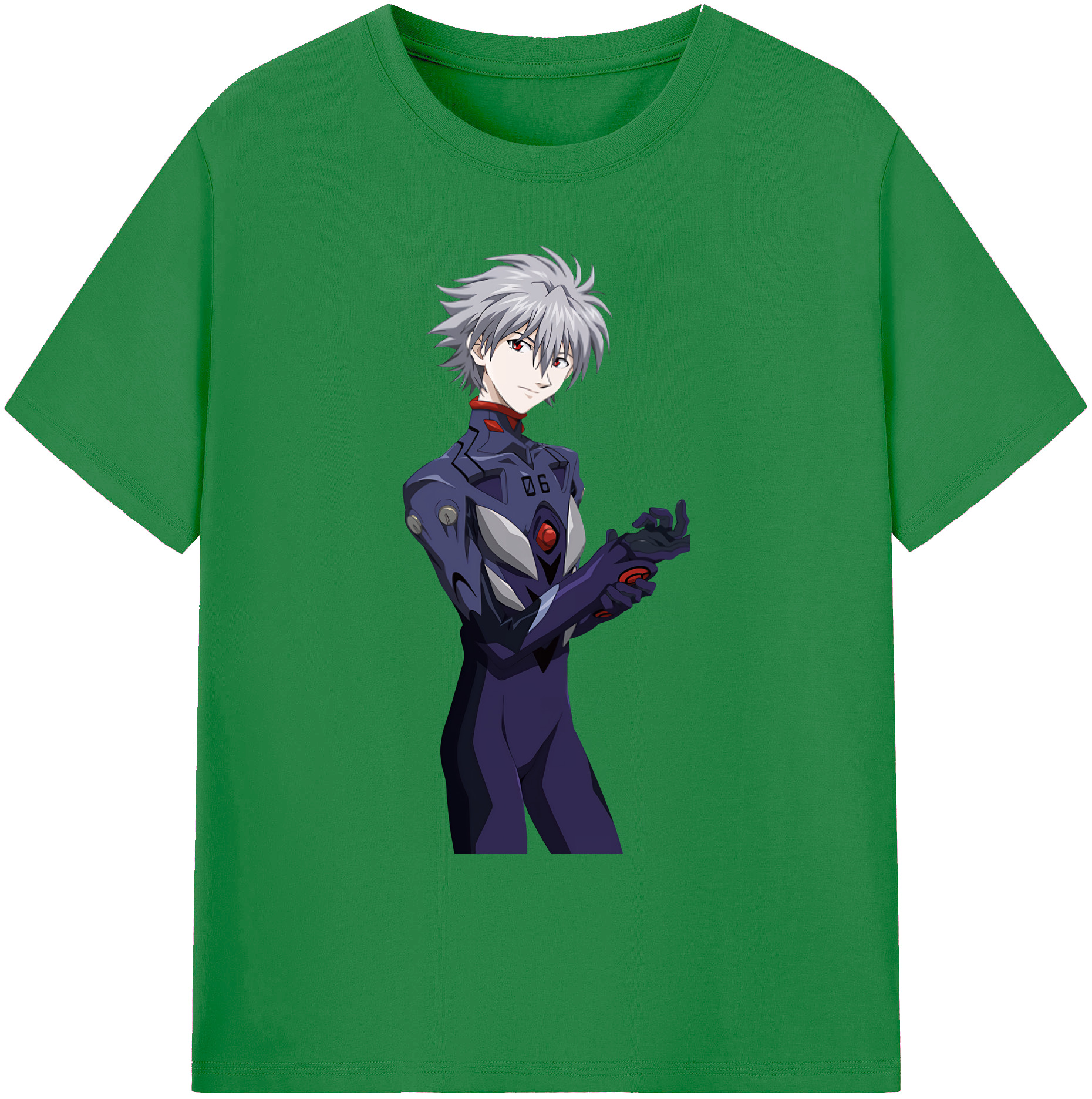 （画像用） EVA 新世紀エヴァンゲリオン 綿100％ メンズ半袖Tシャツ｜肌触りやわらか＆通気性