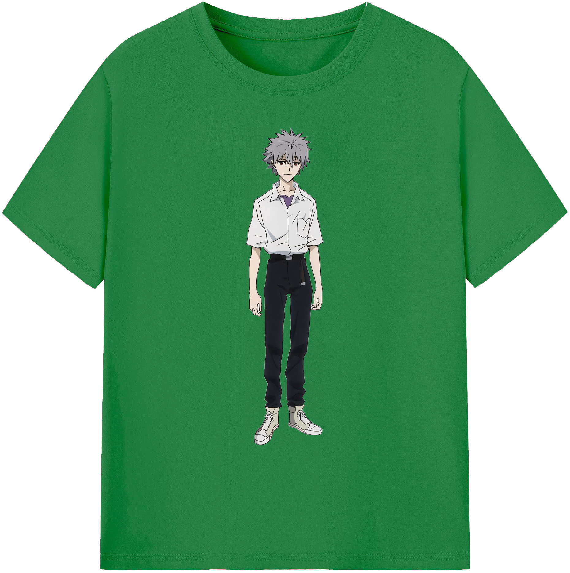 （画像用） EVA 新世紀エヴァンゲリオン 綿100％ メンズ半袖Tシャツ｜肌触りやわらか＆通気性