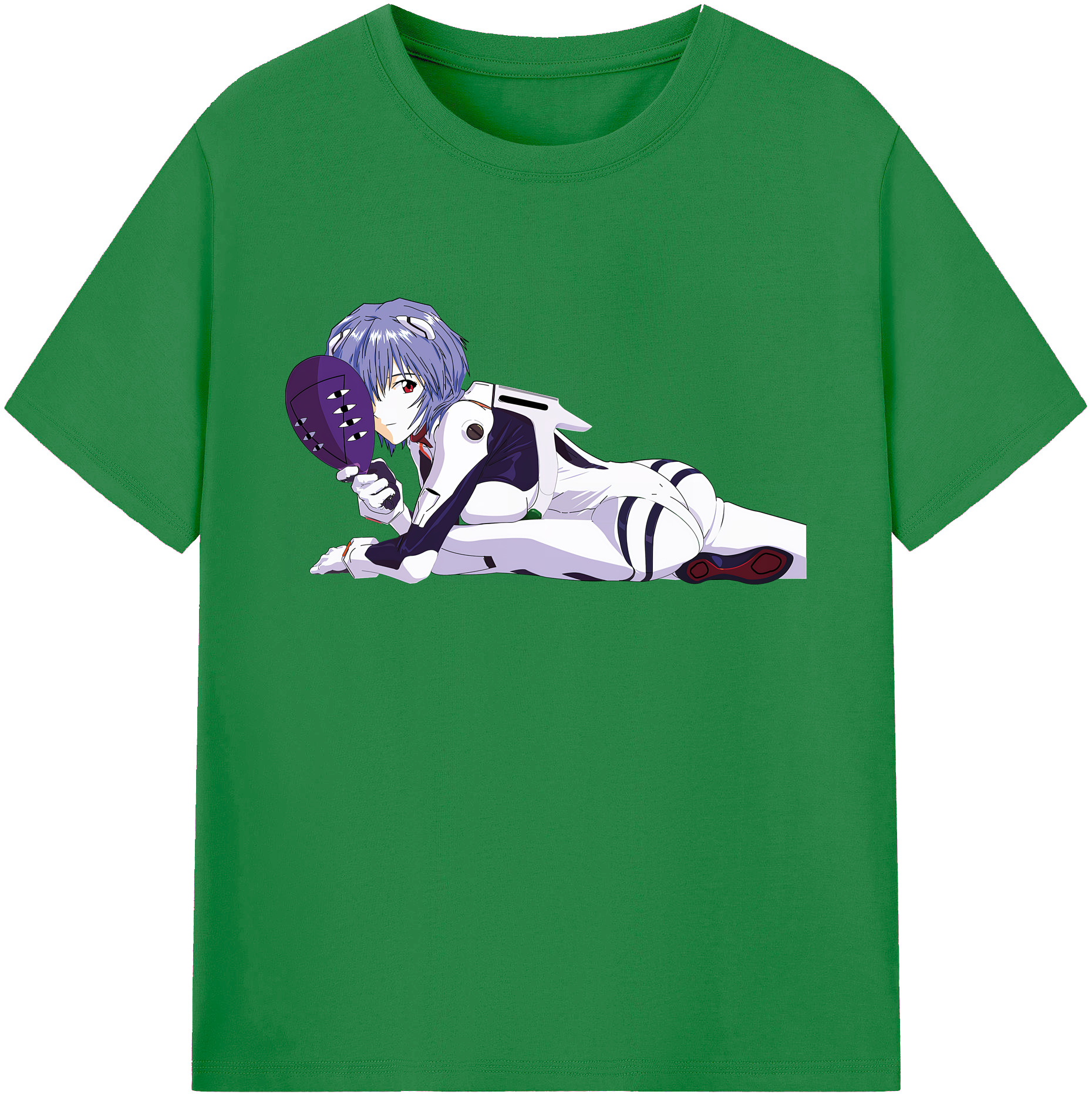 （画像用） EVA 新世紀エヴァンゲリオン 綿100％ メンズ半袖Tシャツ｜肌触りやわらか＆通気性