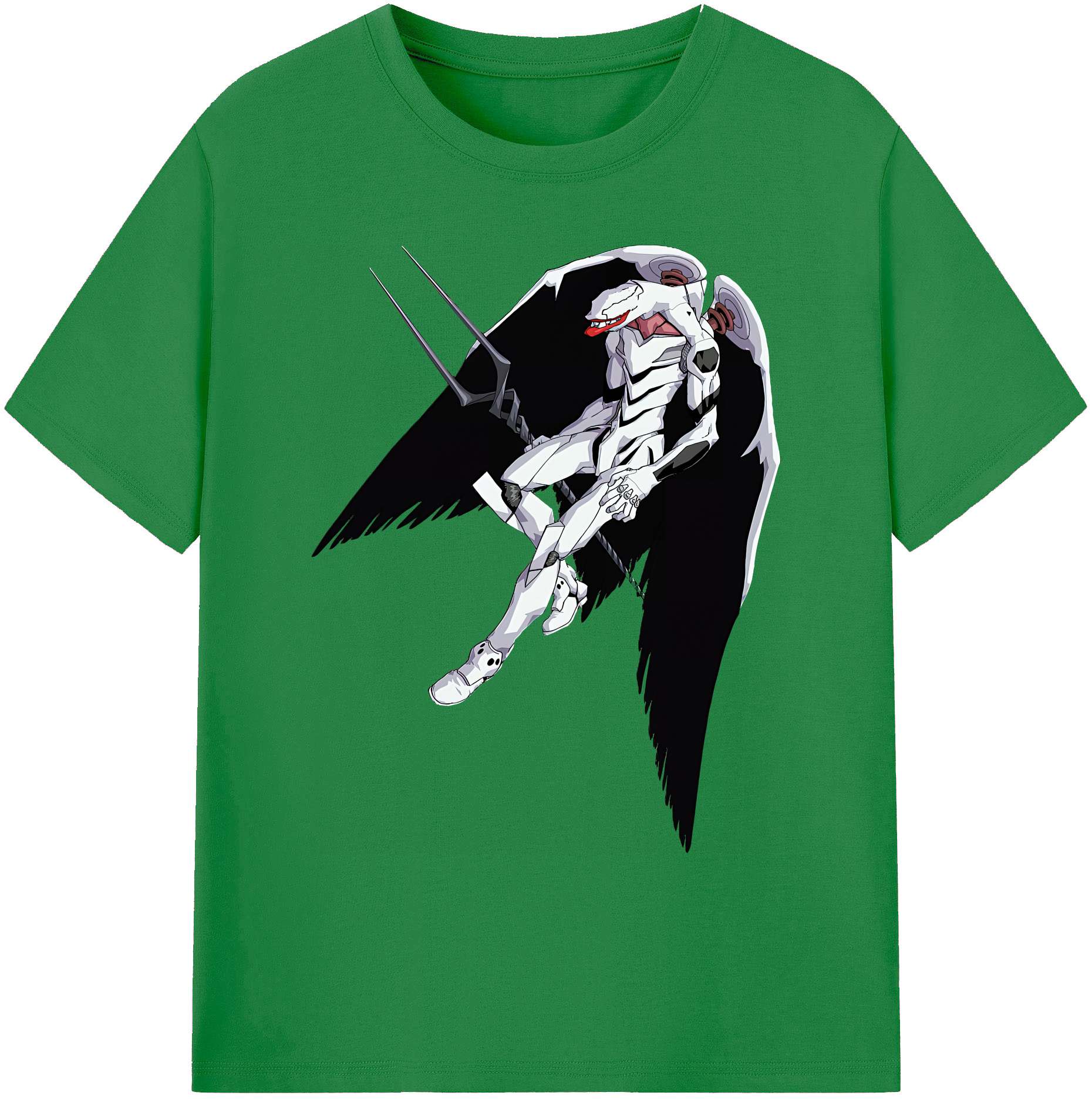 （画像用） EVA 新世紀エヴァンゲリオン 綿100％ メンズ半袖Tシャツ｜肌触りやわらか＆通気性