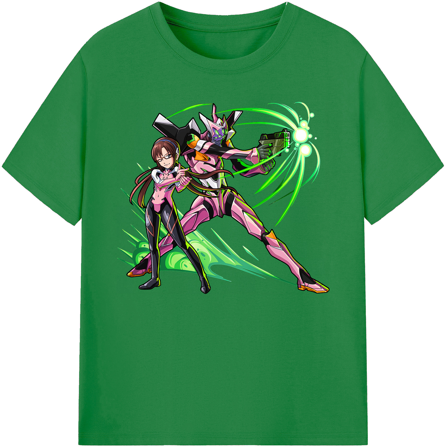 （画像用） EVA 新世紀エヴァンゲリオン 綿100％ メンズ半袖Tシャツ｜肌触りやわらか＆通気性