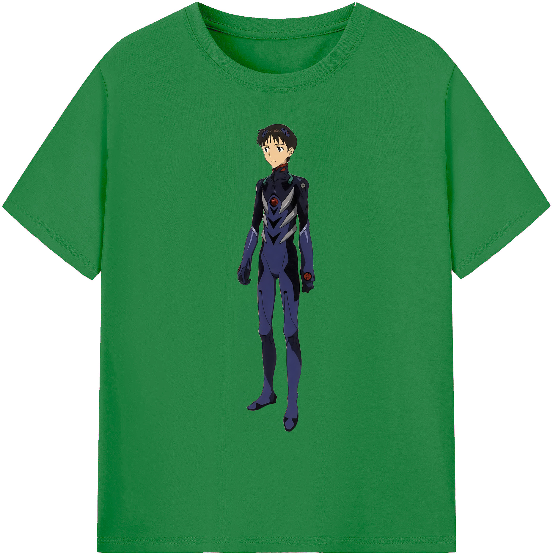 （画像用） EVA 新世紀エヴァンゲリオン 綿100％ メンズ半袖Tシャツ｜肌触りやわらか＆通気性
