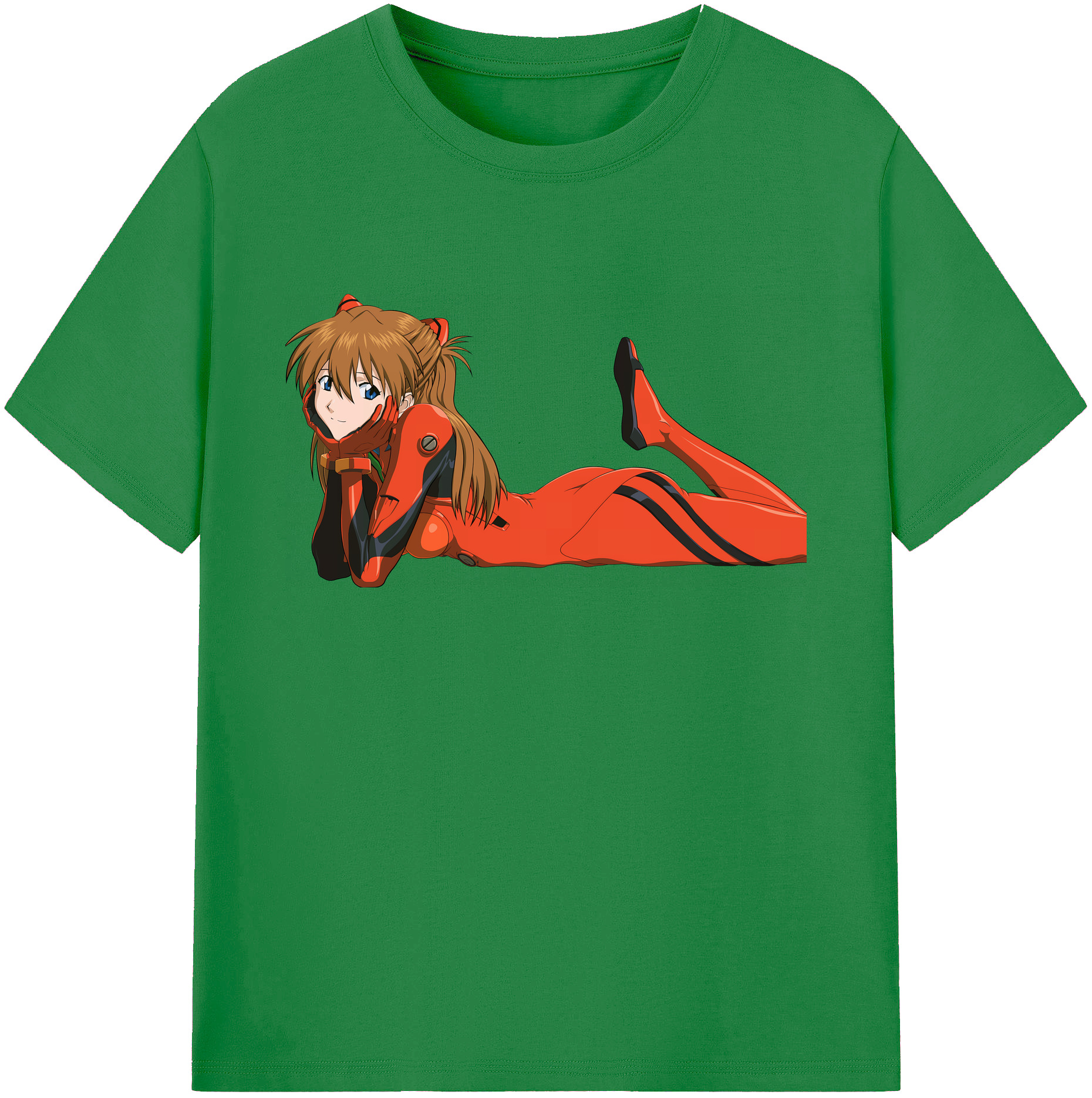 （画像用） EVA 新世紀エヴァンゲリオン 綿100％ メンズ半袖Tシャツ｜肌触りやわらか＆通気性
