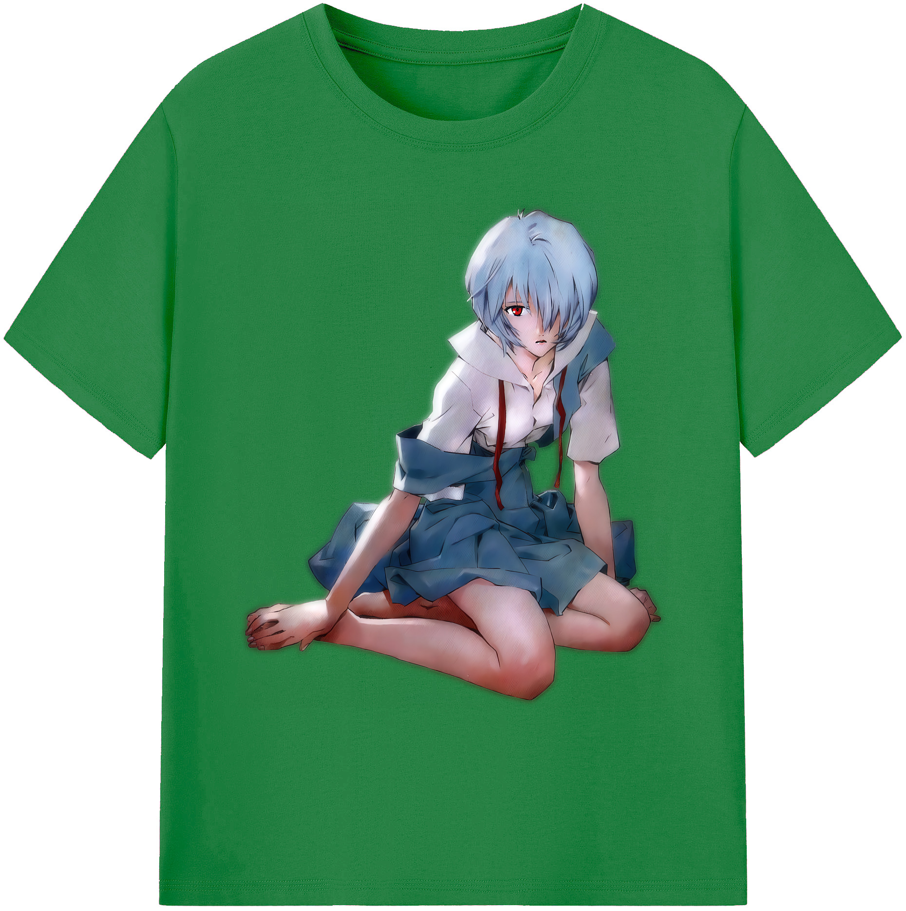 （画像用） EVA 新世紀エヴァンゲリオン 綿100％ メンズ半袖Tシャツ｜肌触りやわらか＆通気性