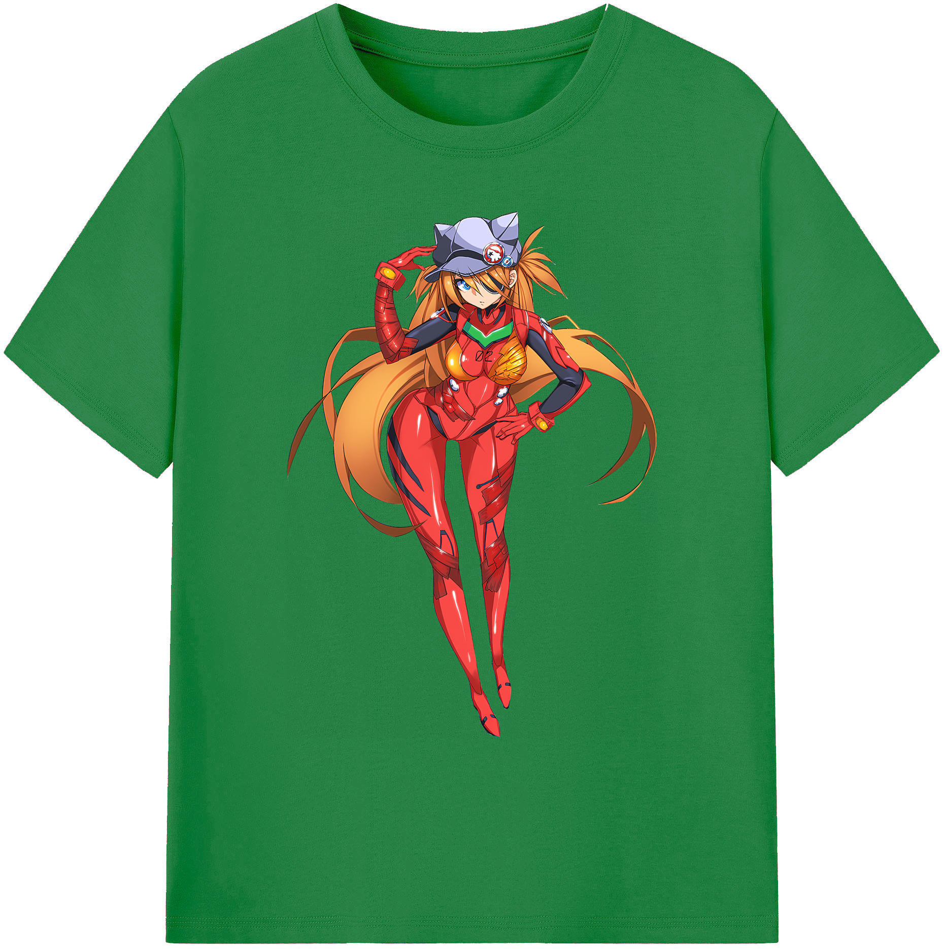 （画像用） EVA 新世紀エヴァンゲリオン 綿100％ メンズ半袖Tシャツ｜肌触りやわらか＆通気性