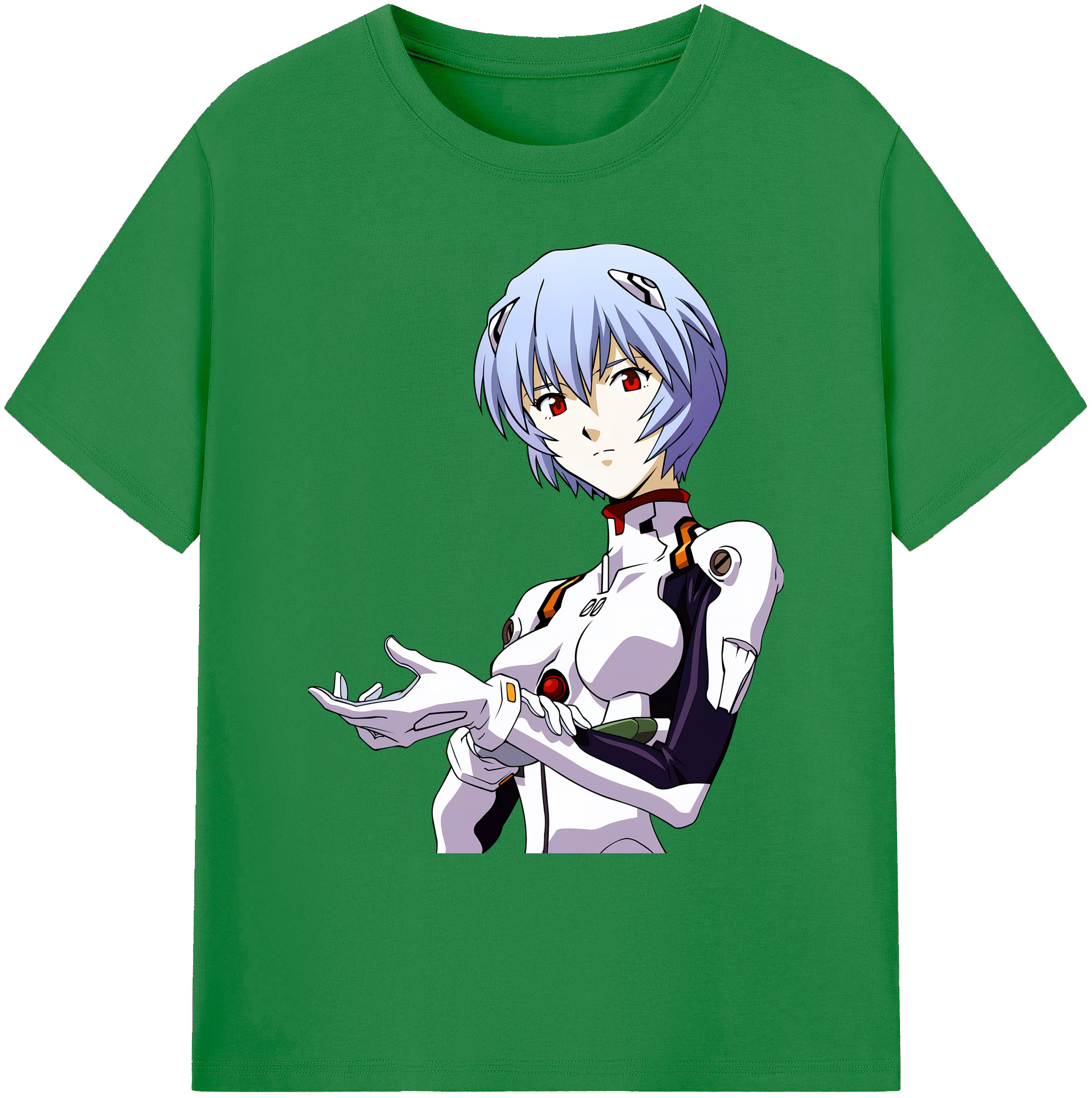 （画像用） EVA 新世紀エヴァンゲリオン 綿100％ メンズ半袖Tシャツ｜肌触りやわらか＆通気性