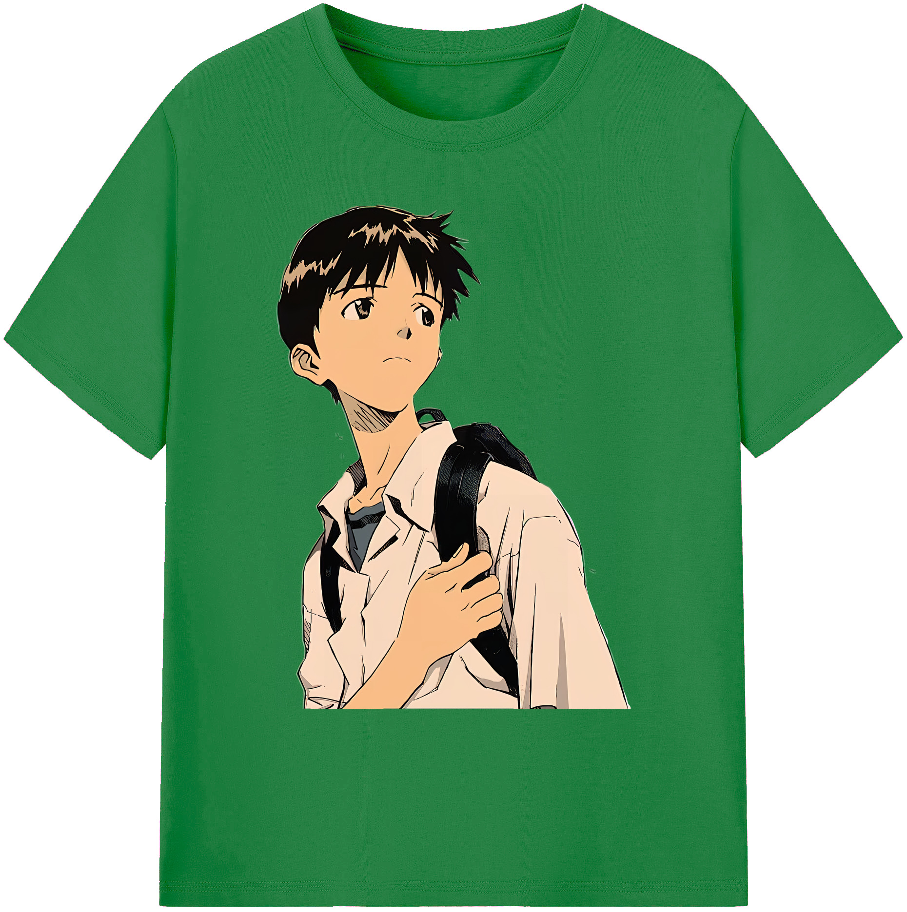（画像用） EVA 新世紀エヴァンゲリオン 綿100％ メンズ半袖Tシャツ｜肌触りやわらか＆通気性