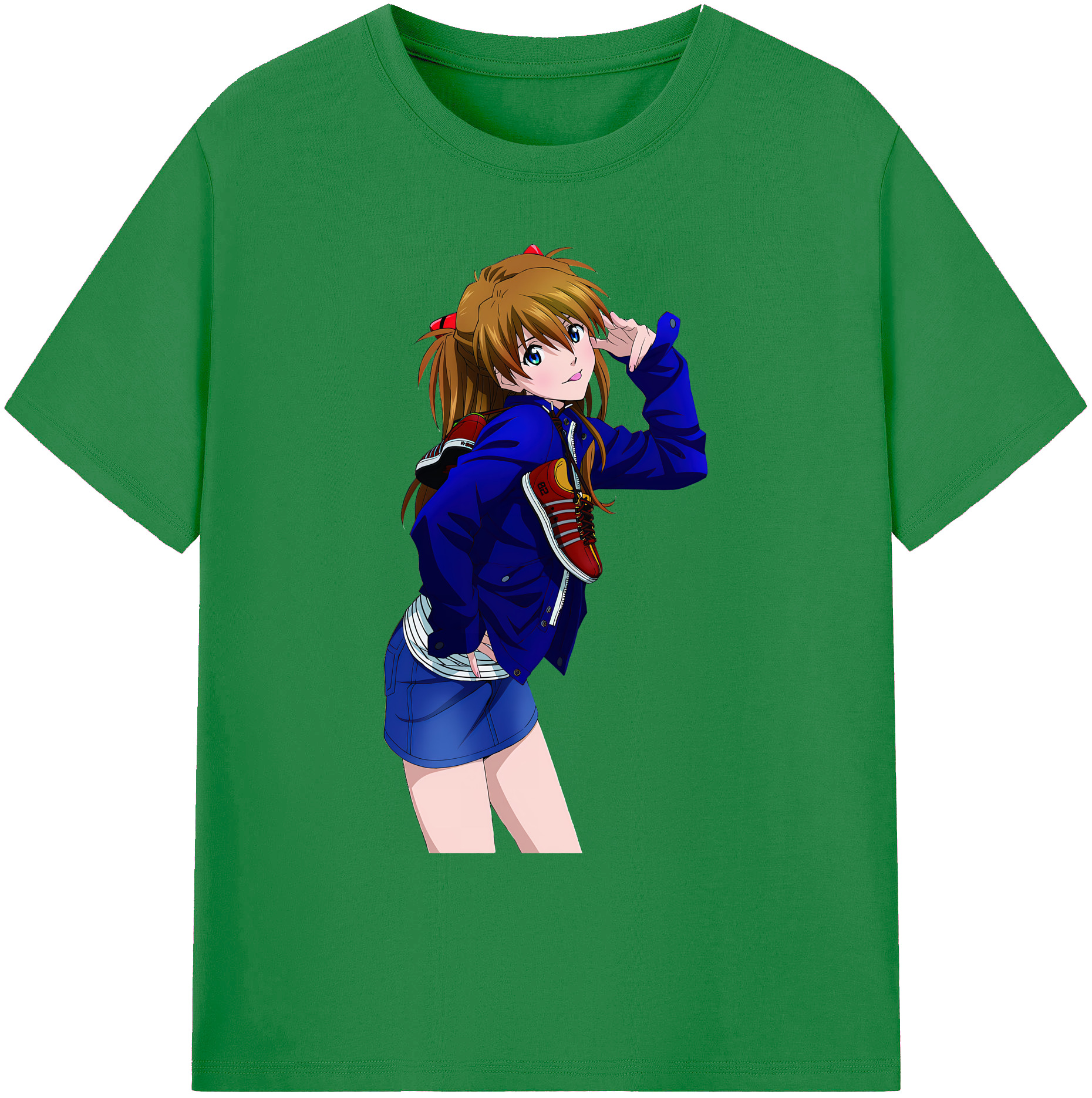 （画像用） EVA 新世紀エヴァンゲリオン 綿100％ メンズ半袖Tシャツ｜肌触りやわらか＆通気性