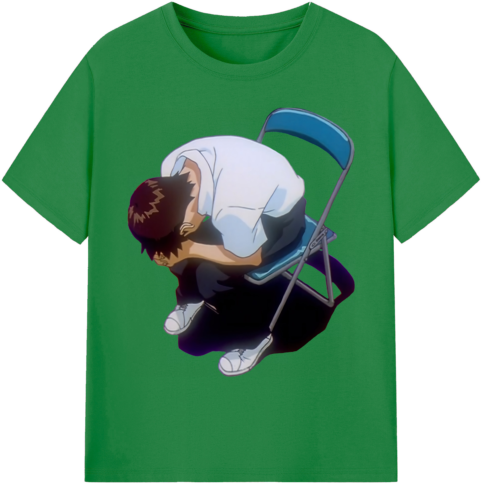 （画像用） EVA 新世紀エヴァンゲリオン 綿100％ メンズ半袖Tシャツ｜肌触りやわらか＆通気性