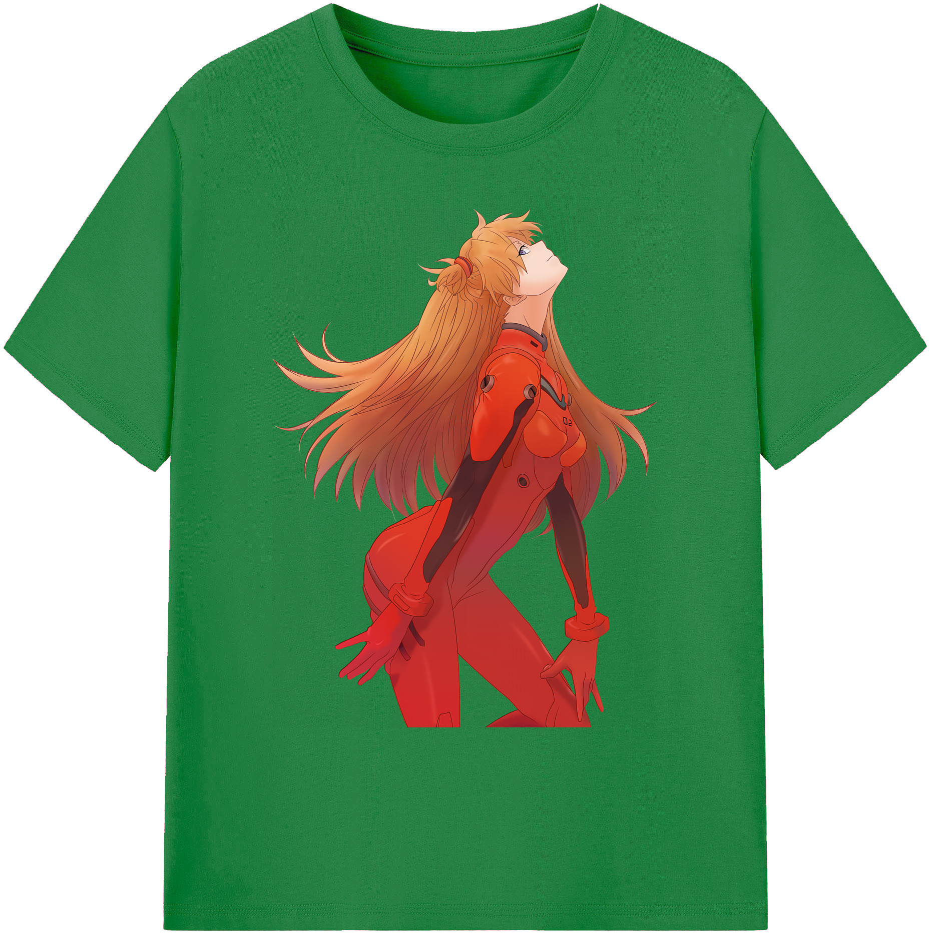 （画像用） EVA 新世紀エヴァンゲリオン 綿100％ メンズ半袖Tシャツ｜肌触りやわらか＆通気性