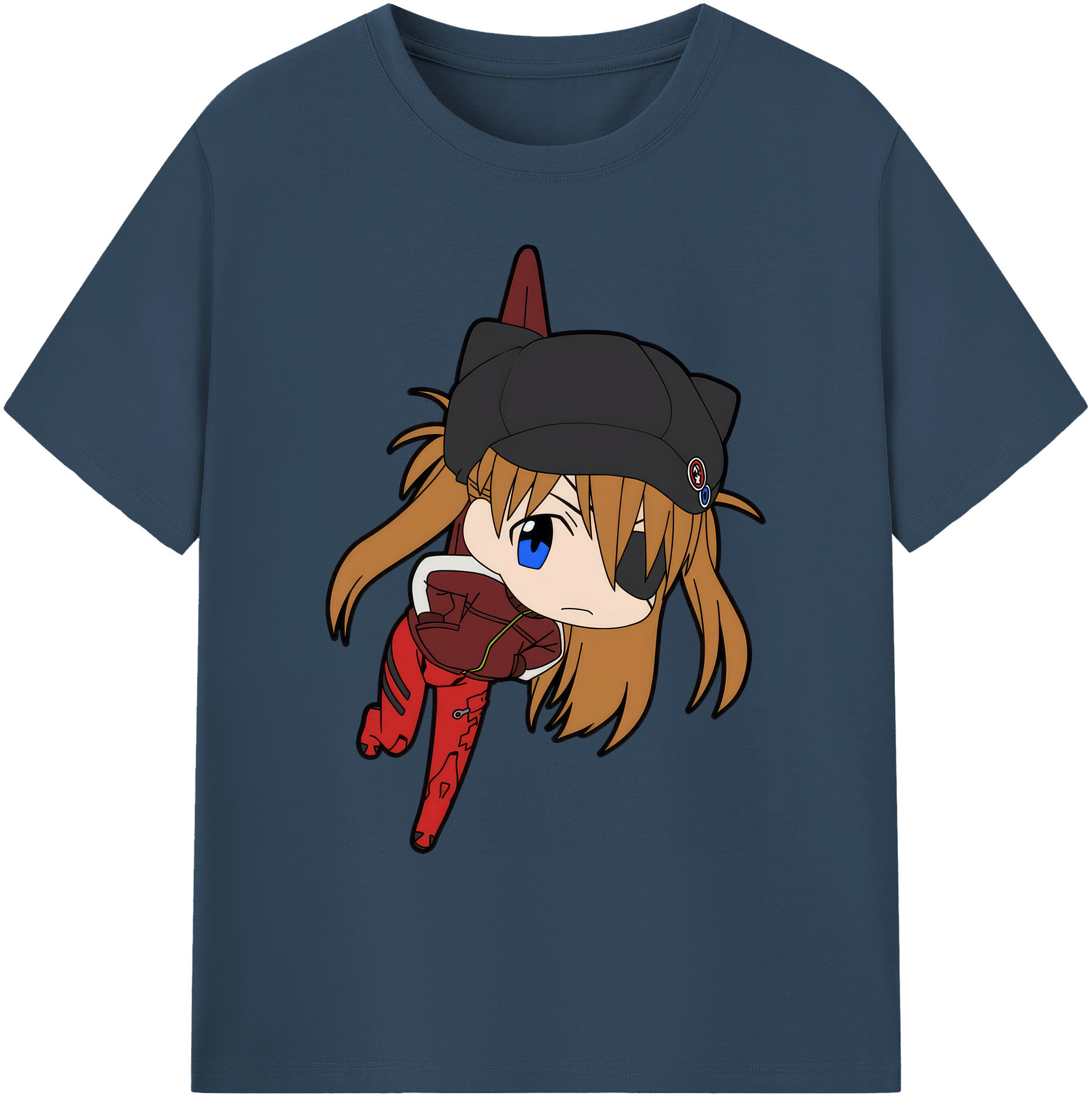 （画像用） EVA 新世紀エヴァンゲリオン 綿100％ メンズ半袖Tシャツ｜肌触りやわらか＆通気性