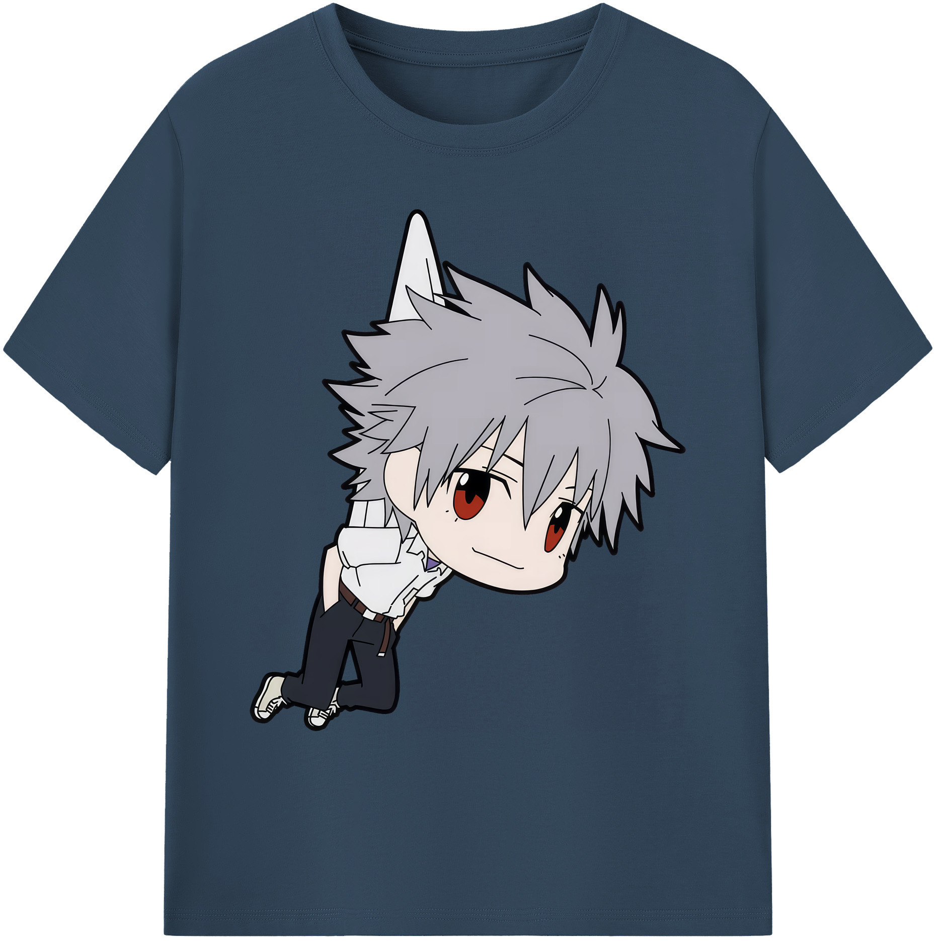 （画像用） EVA 新世紀エヴァンゲリオン 綿100％ メンズ半袖Tシャツ｜肌触りやわらか＆通気性