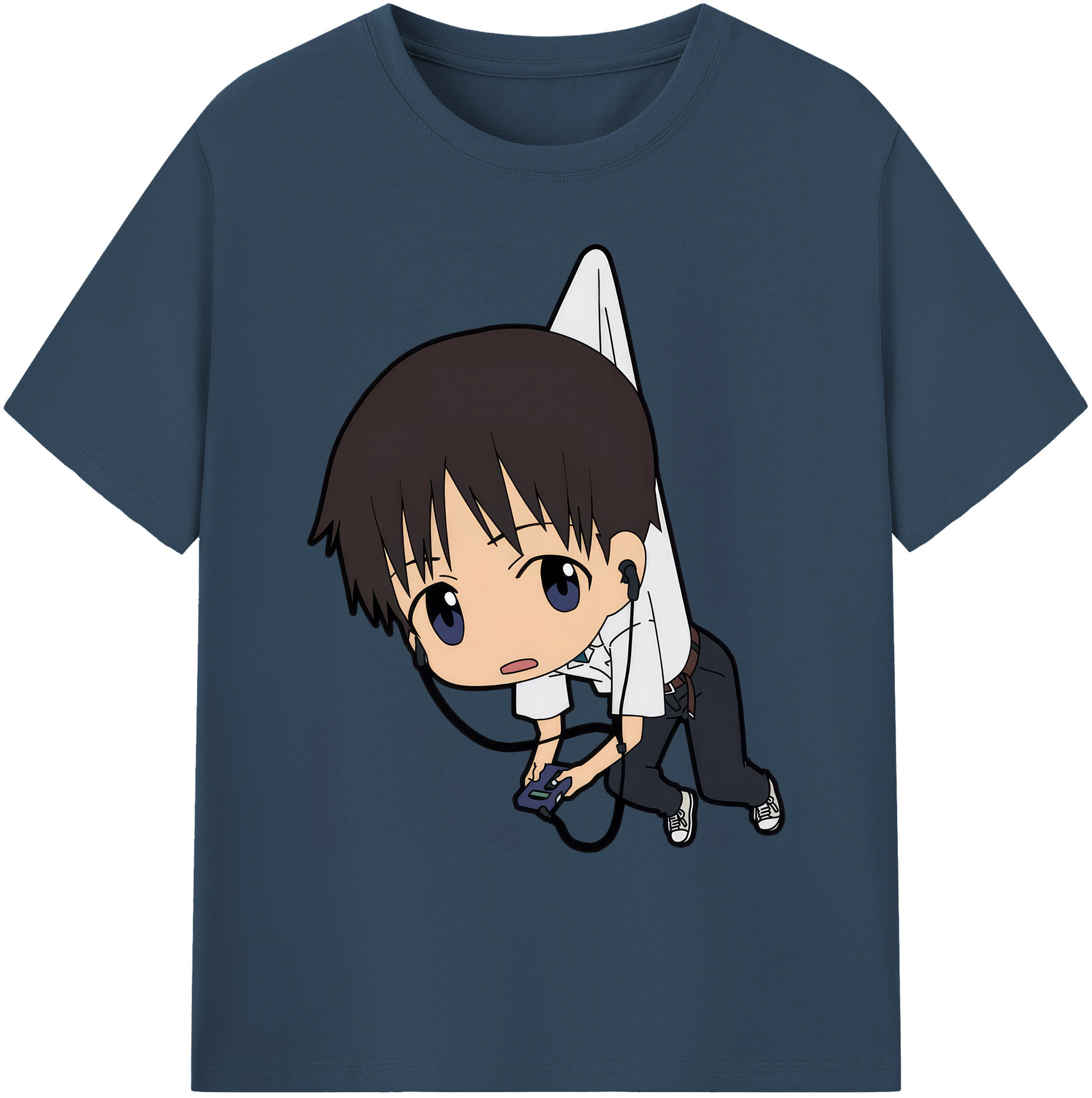 （画像用） EVA 新世紀エヴァンゲリオン 綿100％ メンズ半袖Tシャツ｜肌触りやわらか＆通気性