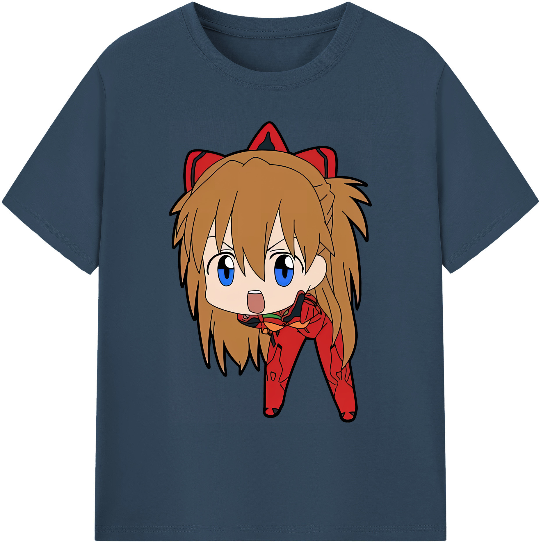 （画像用） EVA 新世紀エヴァンゲリオン 綿100％ メンズ半袖Tシャツ｜肌触りやわらか＆通気性
