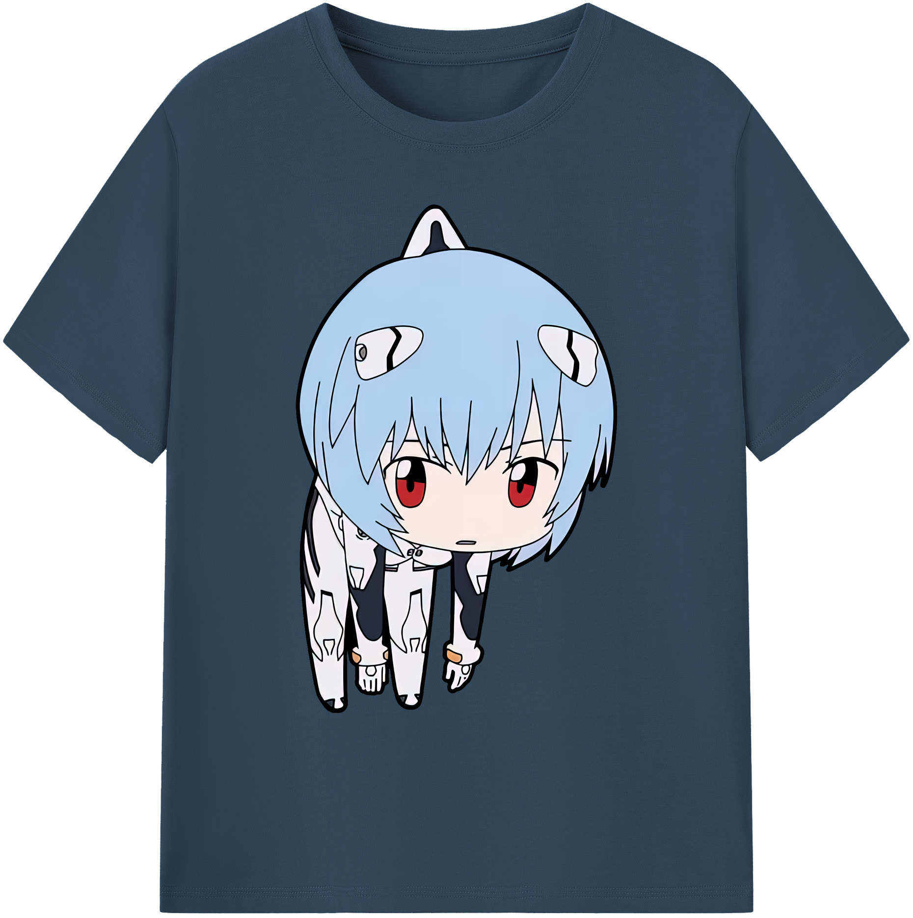 （画像用） EVA 新世紀エヴァンゲリオン 綿100％ メンズ半袖Tシャツ｜肌触りやわらか＆通気性