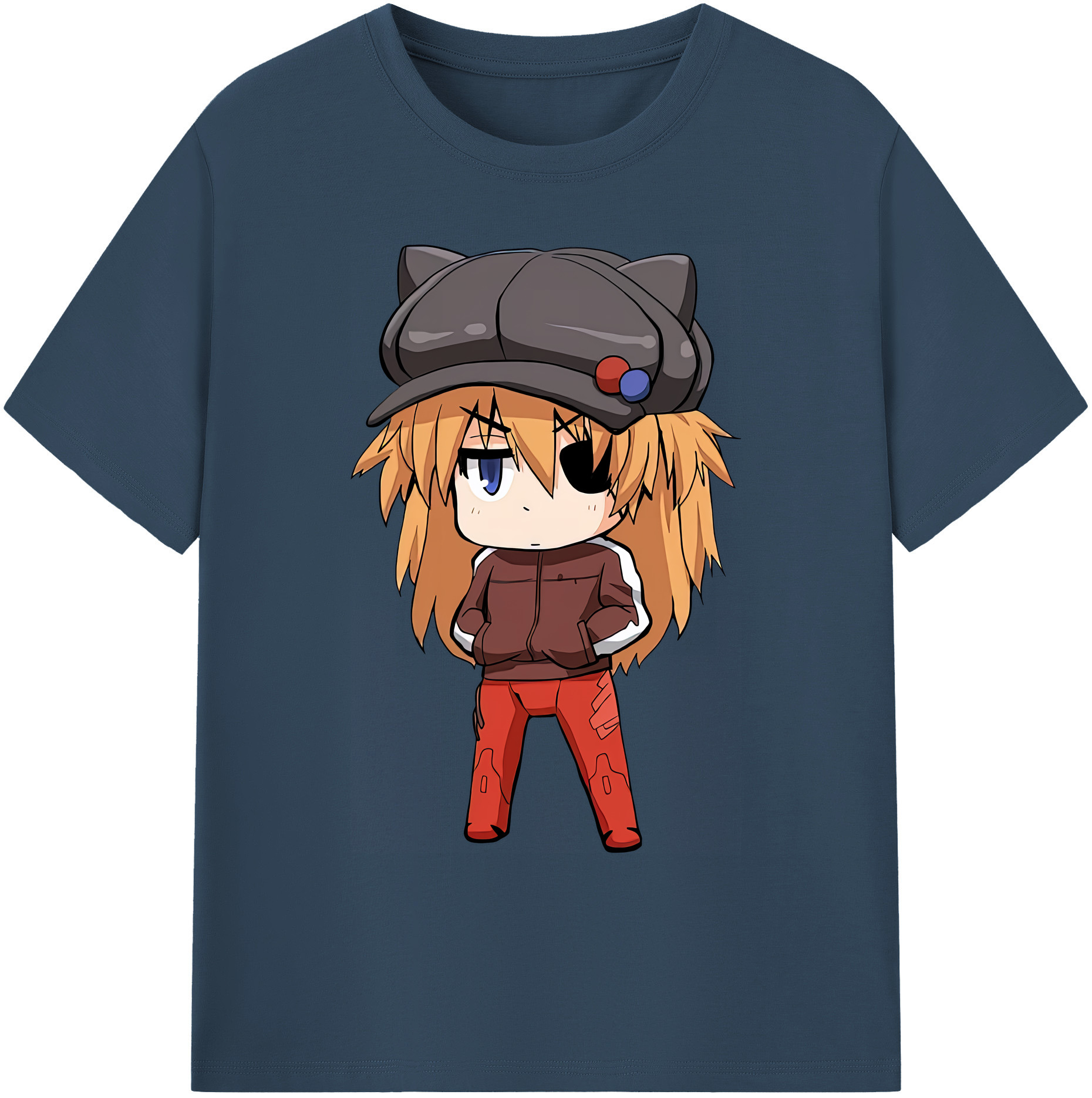 （画像用） EVA 新世紀エヴァンゲリオン 綿100％ メンズ半袖Tシャツ｜肌触りやわらか＆通気性