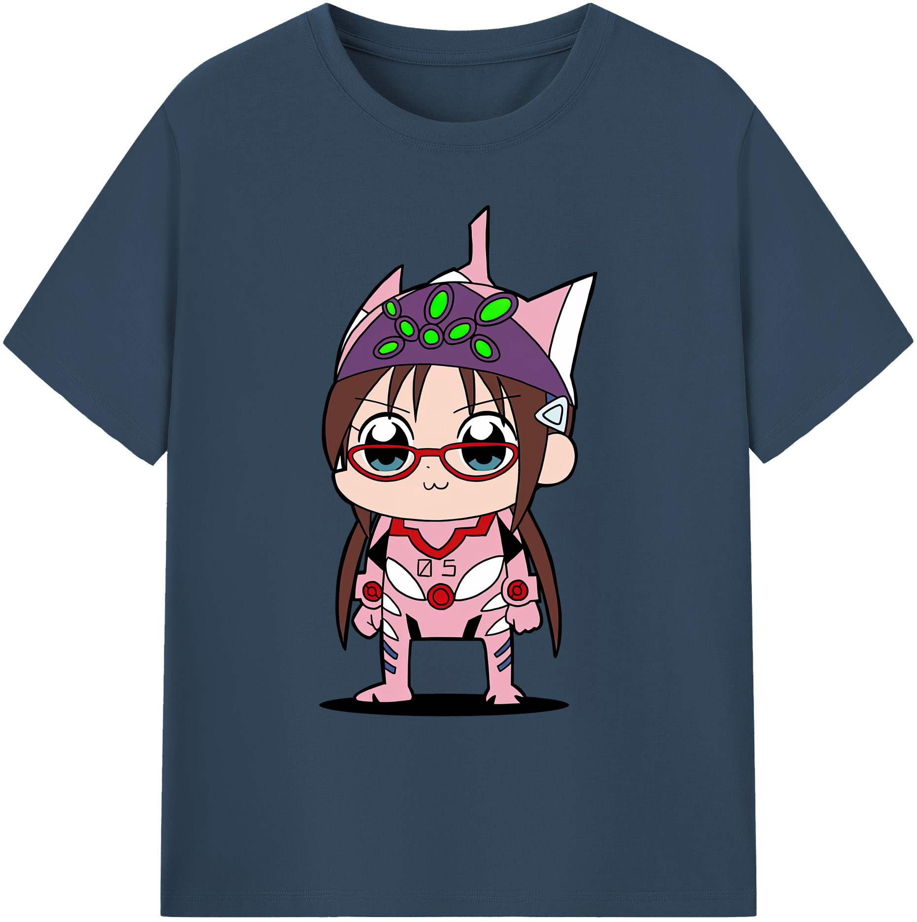 （画像用） EVA 新世紀エヴァンゲリオン 綿100％ メンズ半袖Tシャツ｜肌触りやわらか＆通気性
