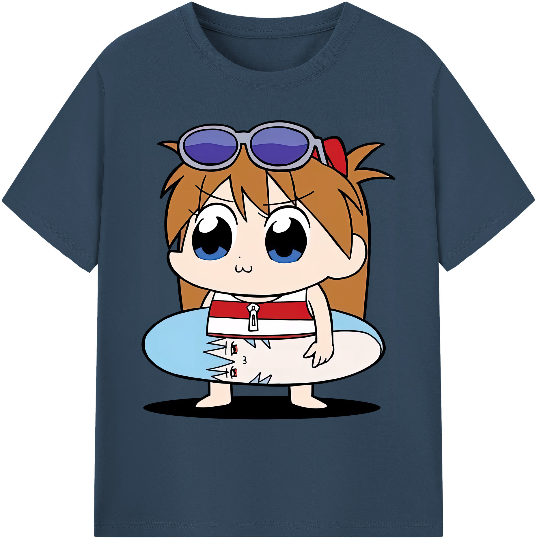 （画像用） EVA 新世紀エヴァンゲリオン 綿100％ メンズ半袖Tシャツ｜肌触りやわらか＆通気性