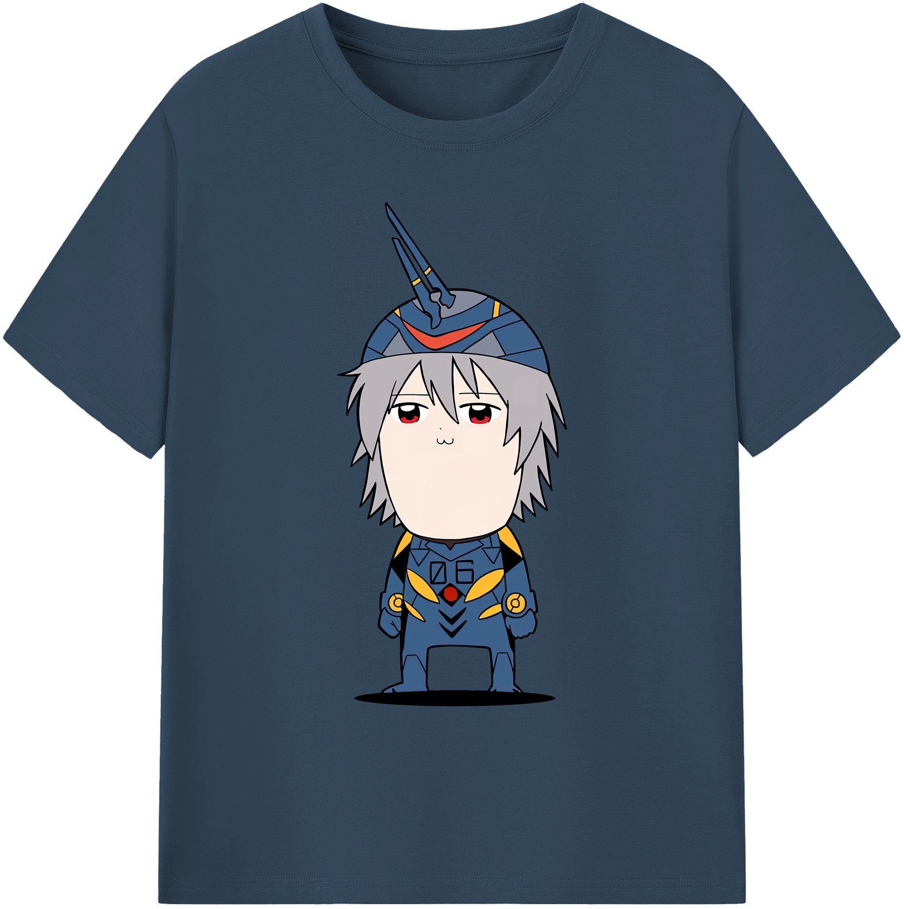 （画像用） EVA 新世紀エヴァンゲリオン 綿100％ メンズ半袖Tシャツ｜肌触りやわらか＆通気性