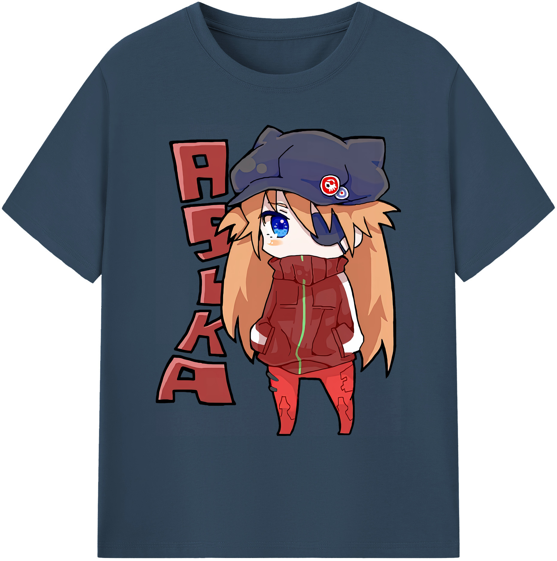 （画像用） EVA 新世紀エヴァンゲリオン 綿100％ メンズ半袖Tシャツ｜肌触りやわらか＆通気性