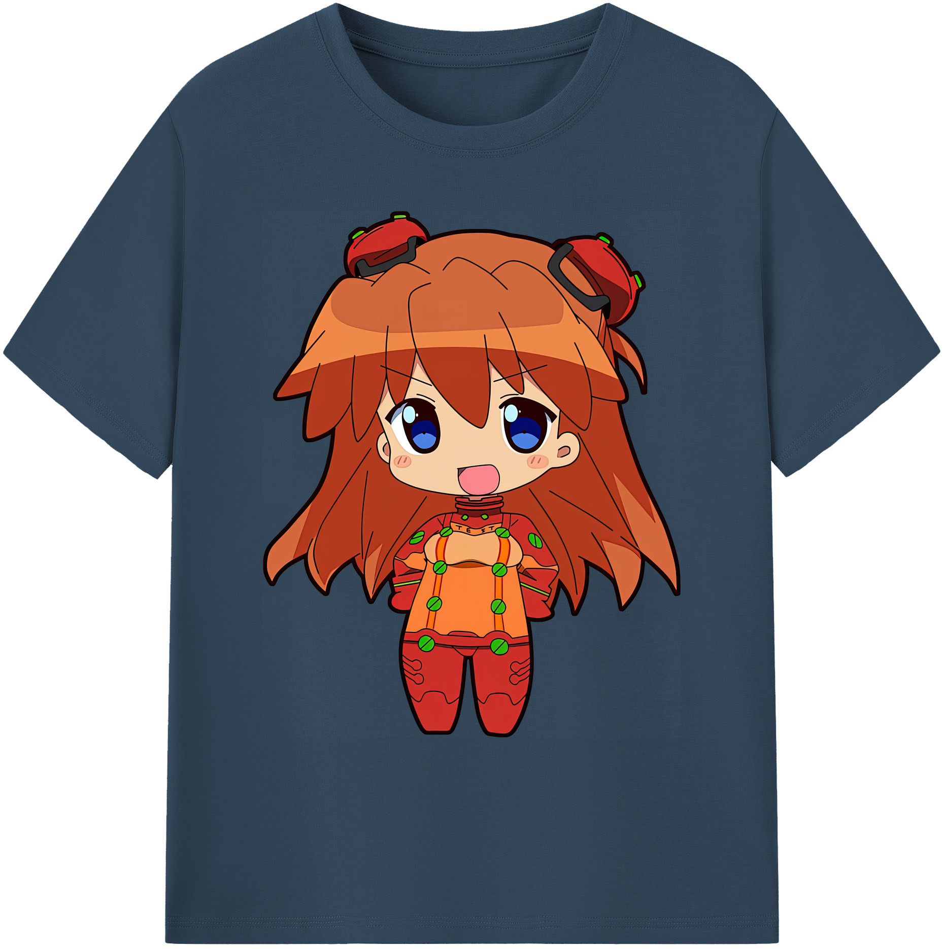 （画像用） EVA 新世紀エヴァンゲリオン 綿100％ メンズ半袖Tシャツ｜肌触りやわらか＆通気性