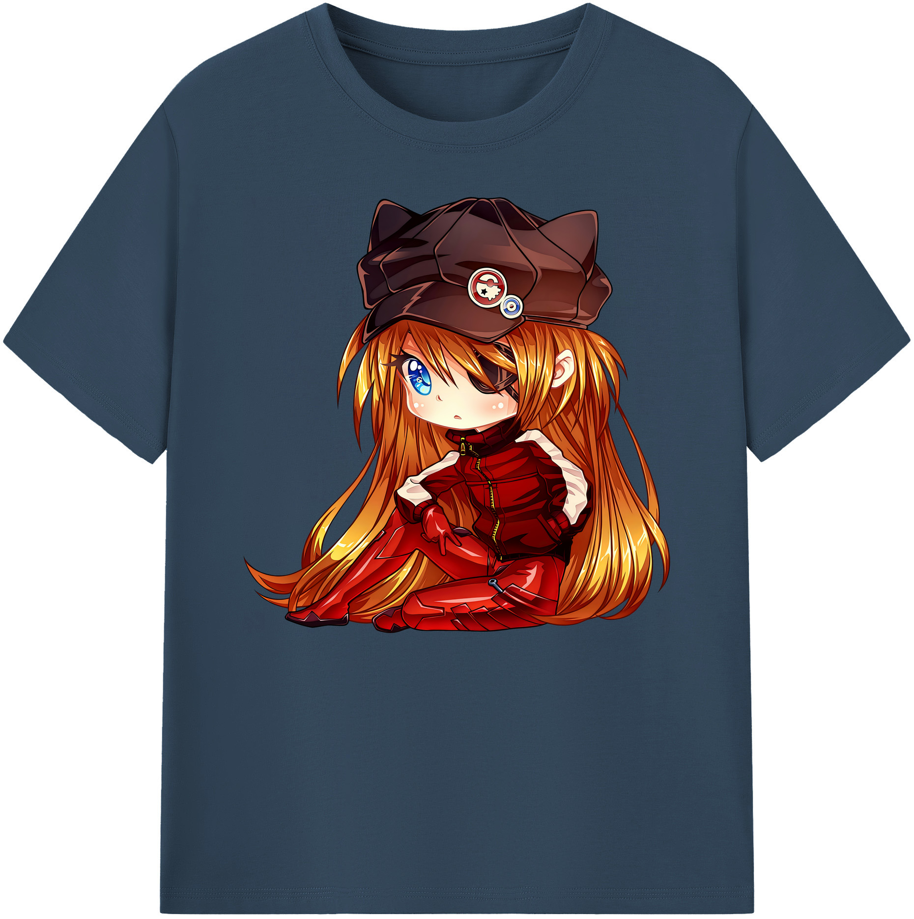 （画像用） EVA 新世紀エヴァンゲリオン 綿100％ メンズ半袖Tシャツ｜肌触りやわらか＆通気性