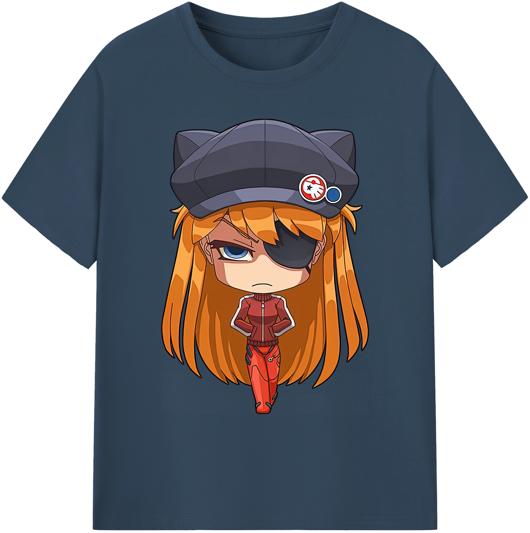 （画像用） EVA 新世紀エヴァンゲリオン 綿100％ メンズ半袖Tシャツ｜肌触りやわらか＆通気性