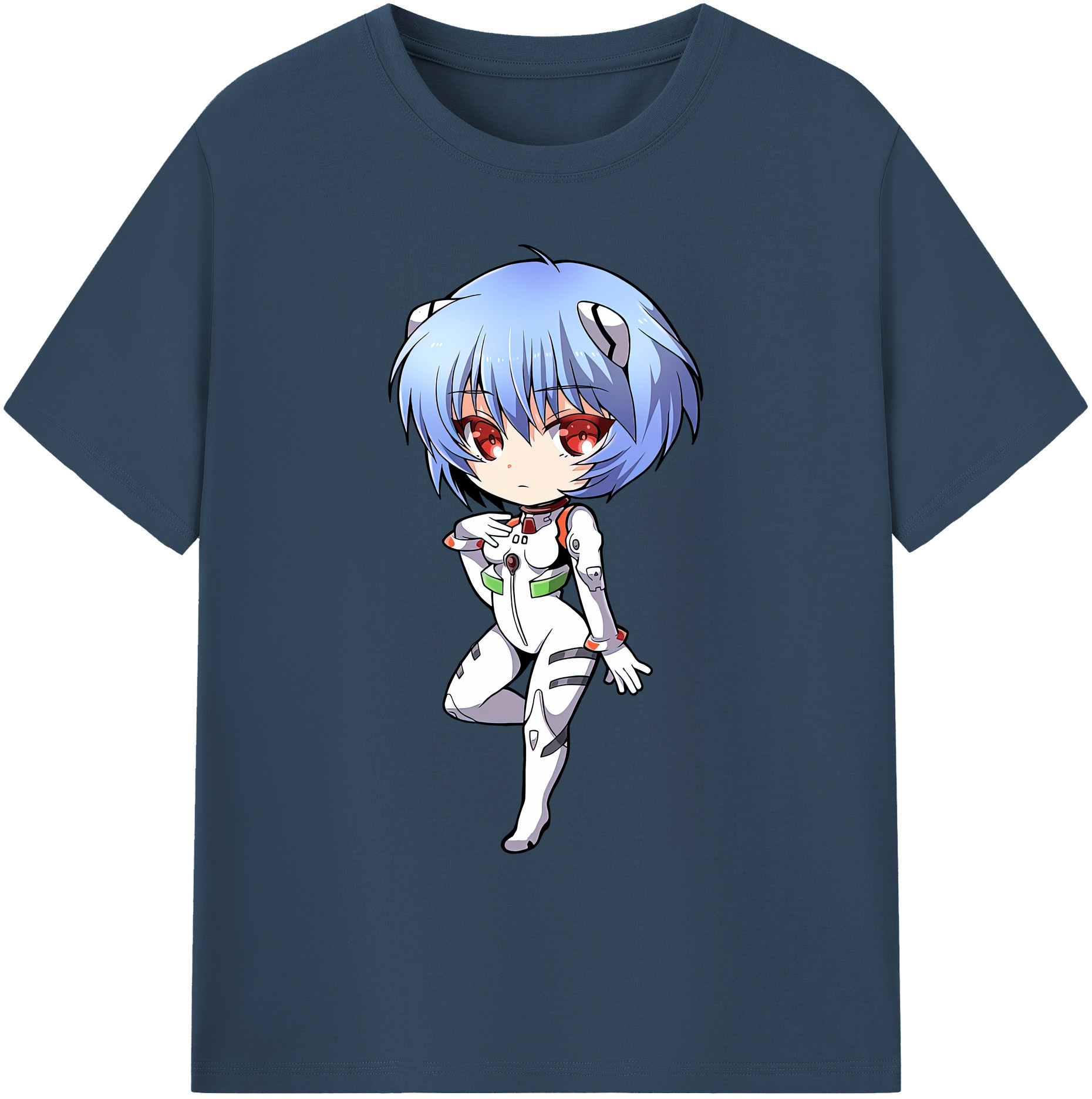 （画像用） EVA 新世紀エヴァンゲリオン 綿100％ メンズ半袖Tシャツ｜肌触りやわらか＆通気性