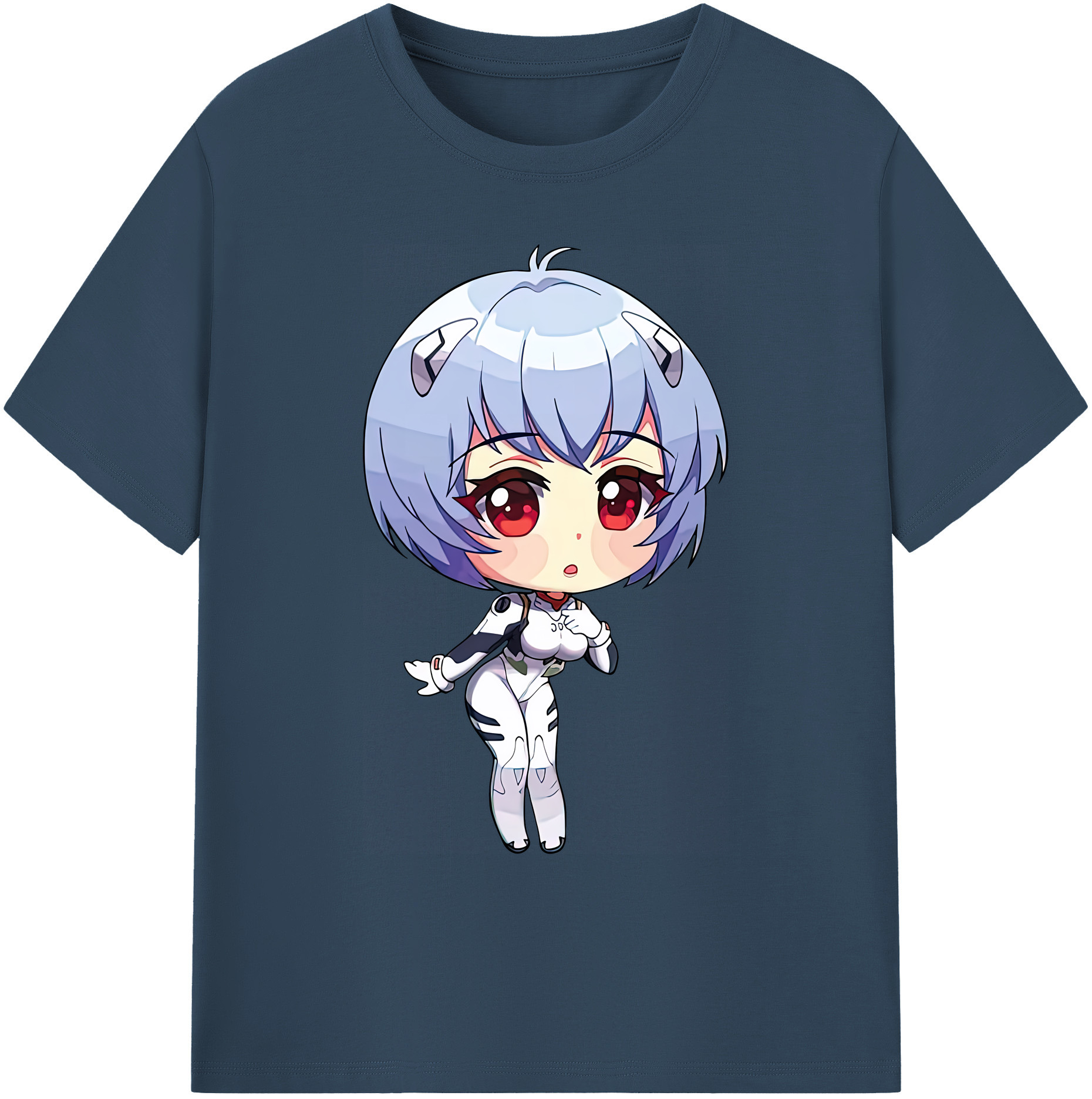 （画像用） EVA 新世紀エヴァンゲリオン 綿100％ メンズ半袖Tシャツ｜肌触りやわらか＆通気性