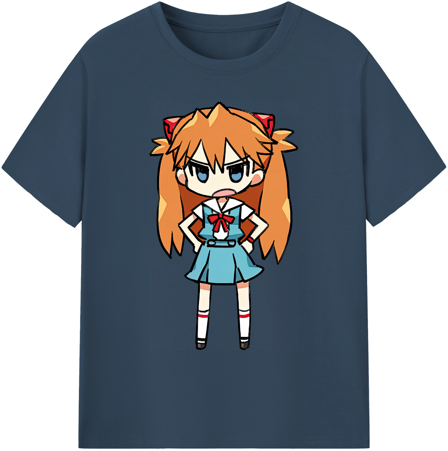 （画像用） EVA 新世紀エヴァンゲリオン 綿100％ メンズ半袖Tシャツ｜肌触りやわらか＆通気性