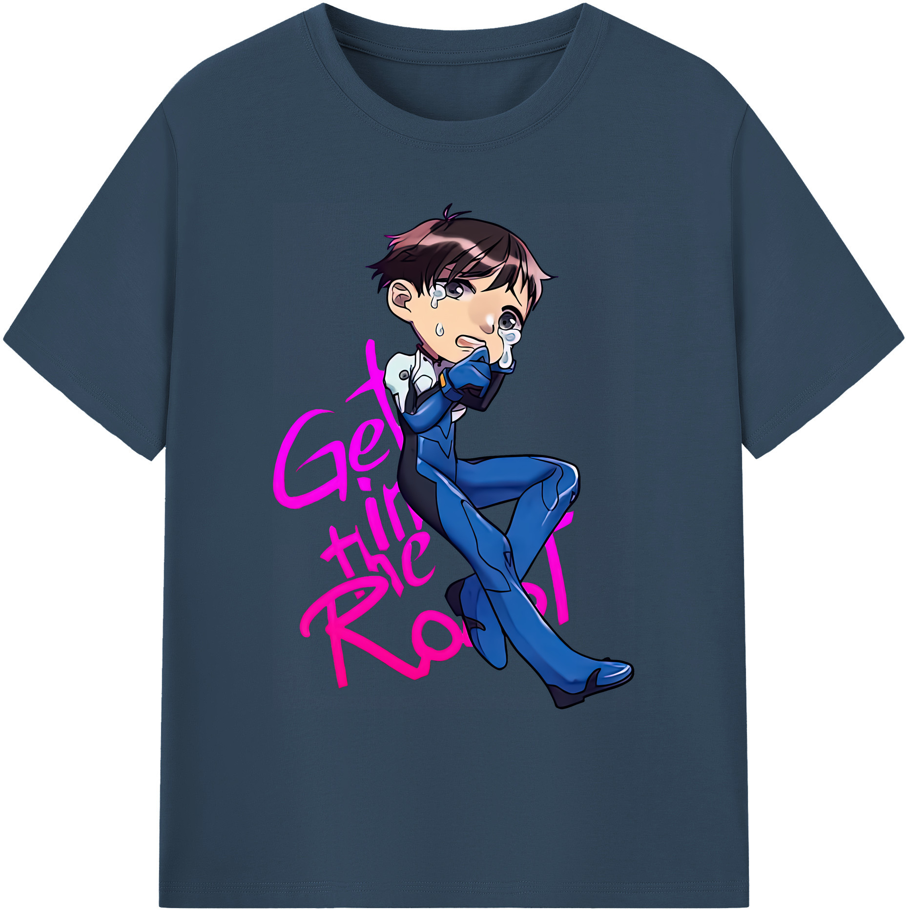 （画像用） EVA 新世紀エヴァンゲリオン 綿100％ メンズ半袖Tシャツ｜肌触りやわらか＆通気性