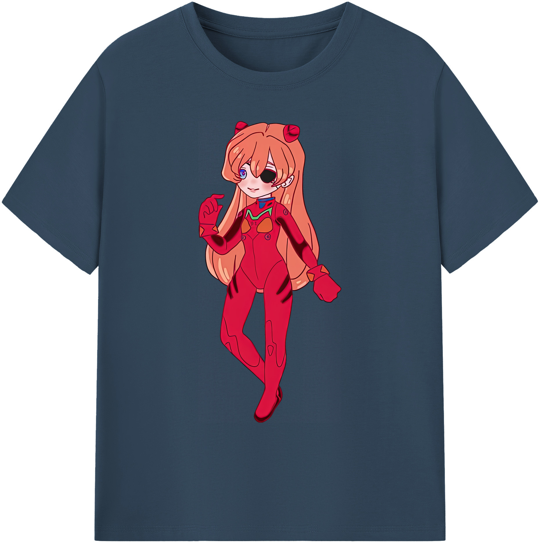 （画像用） EVA 新世紀エヴァンゲリオン 綿100％ メンズ半袖Tシャツ｜肌触りやわらか＆通気性