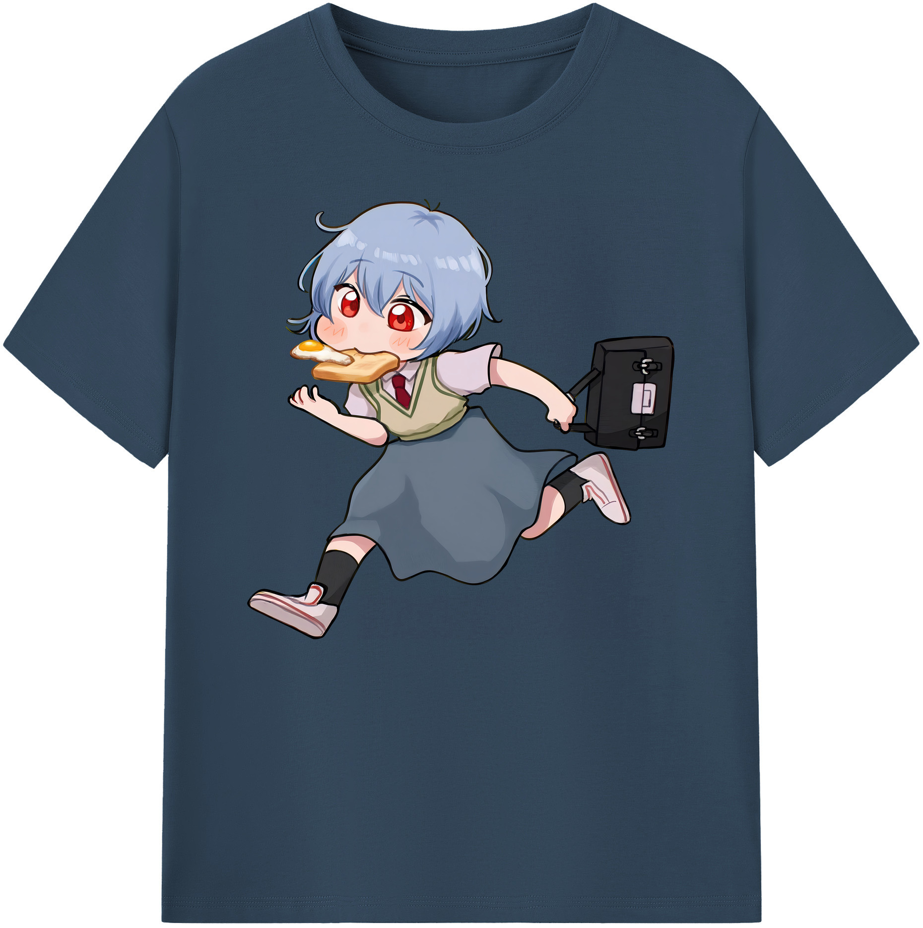 （画像用） EVA 新世紀エヴァンゲリオン 綿100％ メンズ半袖Tシャツ｜肌触りやわらか＆通気性